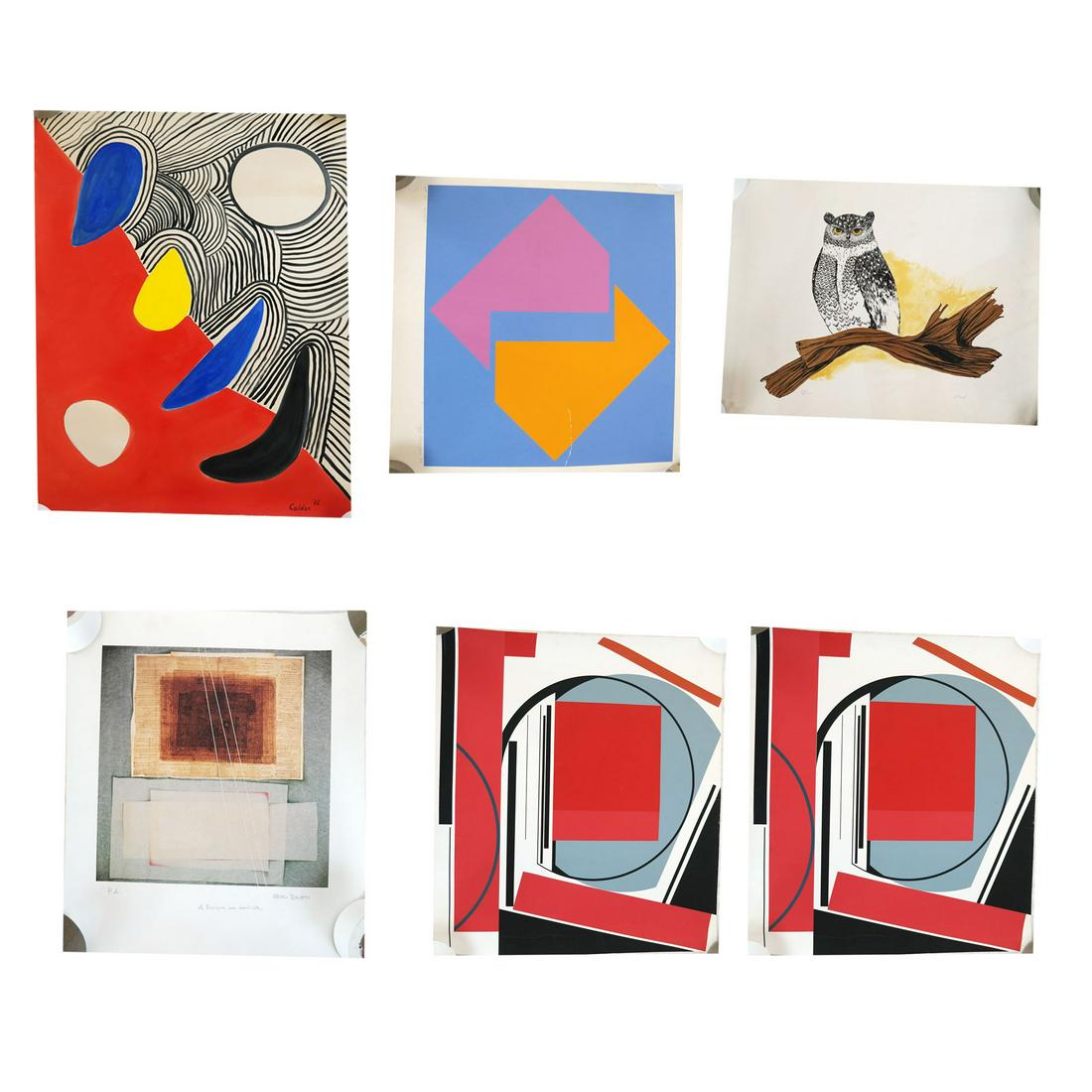 Group of Six Signed Prints (1 of 14)