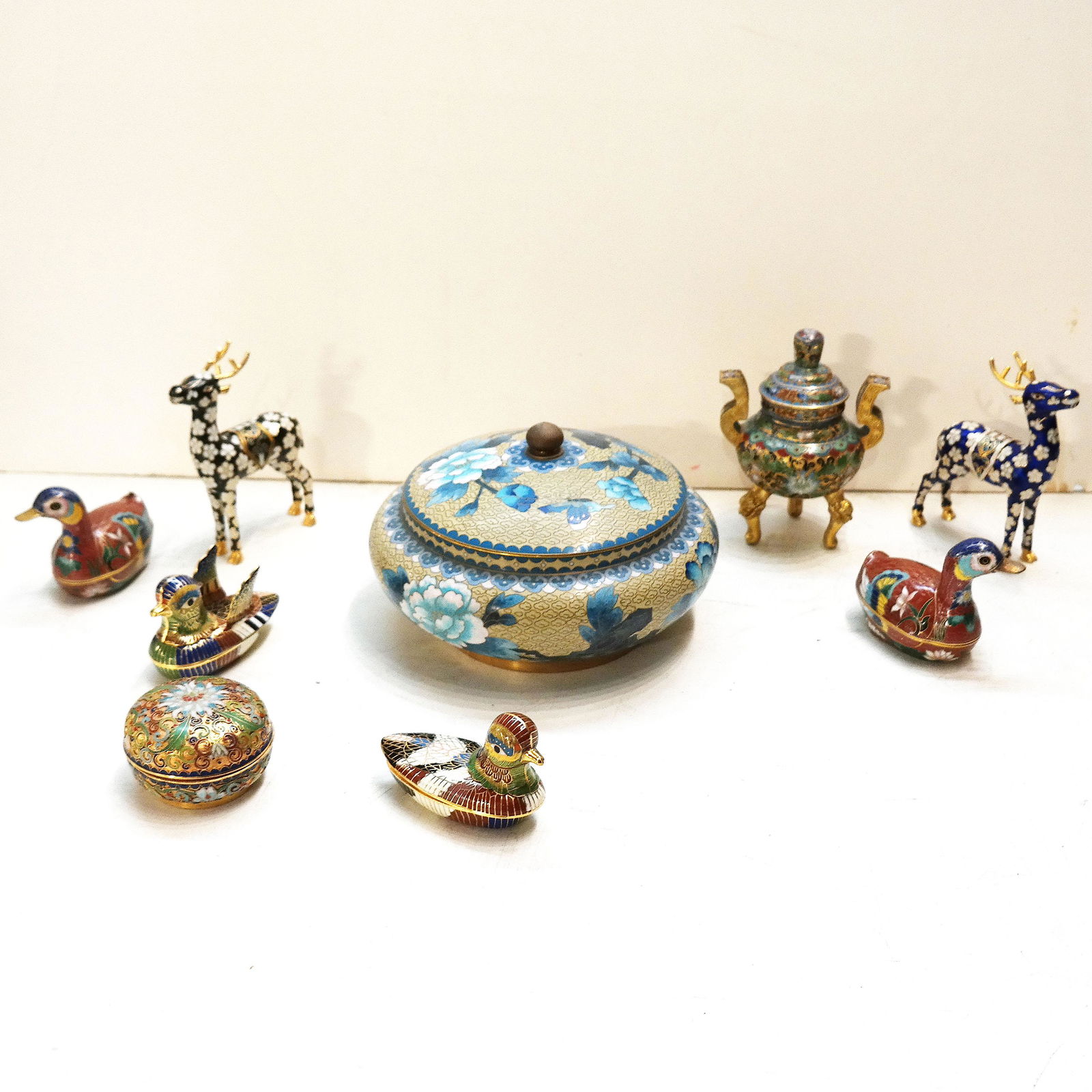 Group of Nine Cloisonne Items (1 of 13)