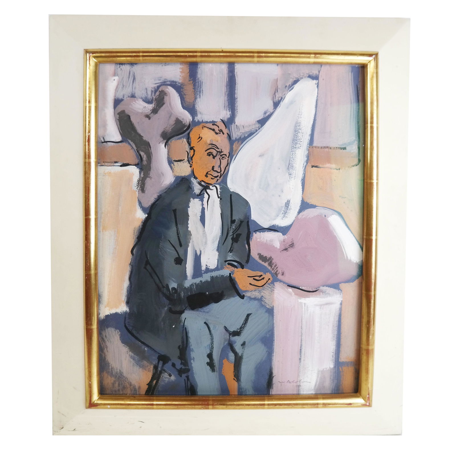 Max Arthur COHN: Portrait of Hans Arp - Painting (1 of 8)