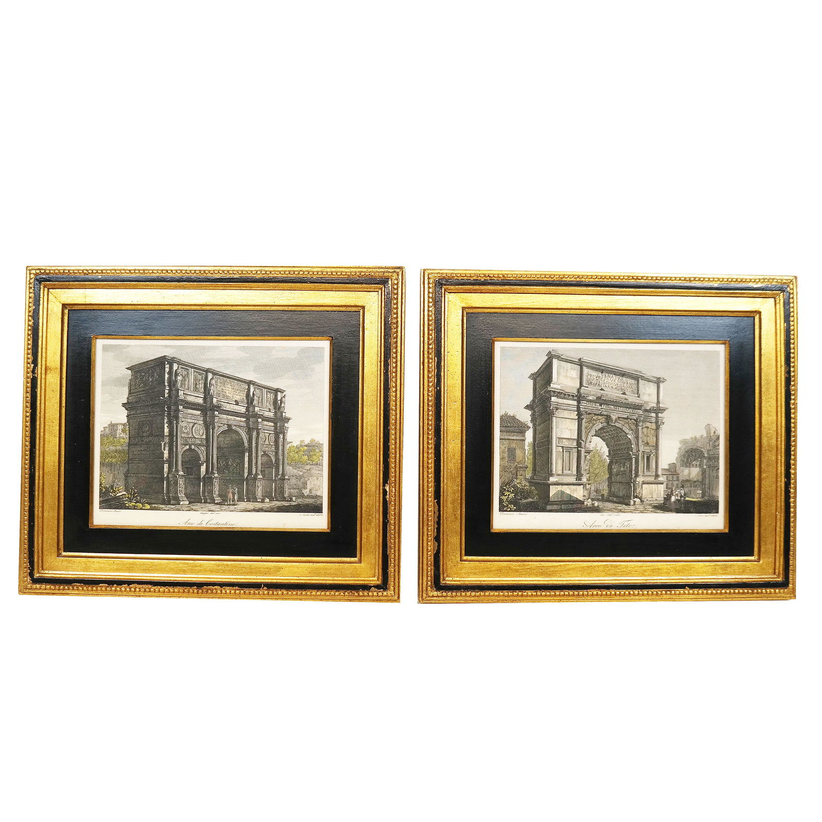 Domenico AMICI: Pair of Engravings (1 of 12)