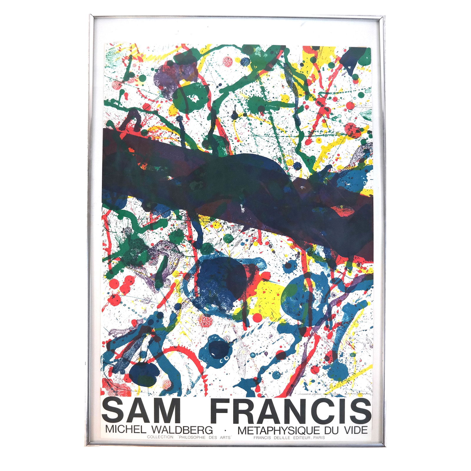 "Metaphysique du Vide" - Color Litho Poster (1 of 5)