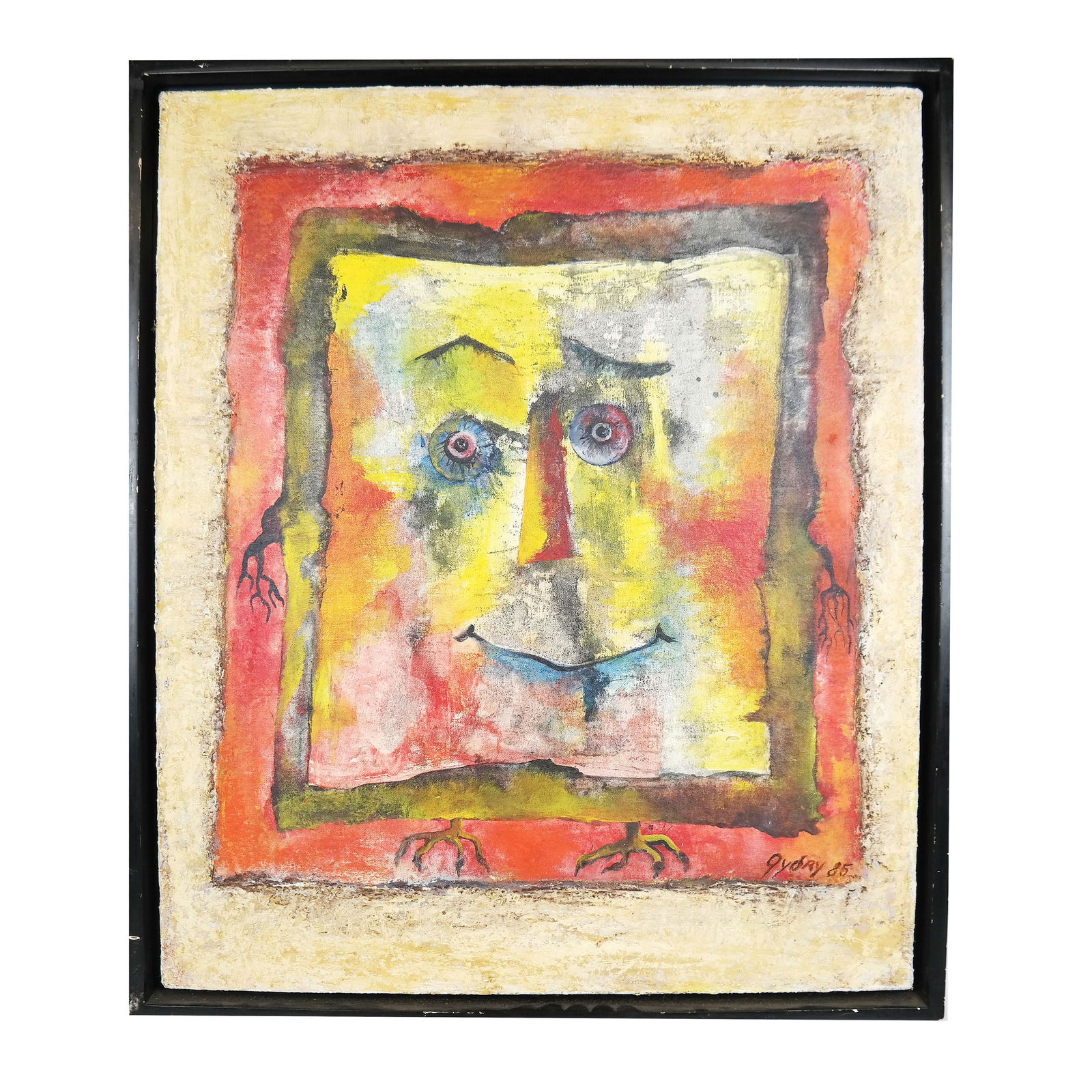 GYDRY: Surreal Abstract, 1985 - Painting (1 of 6)