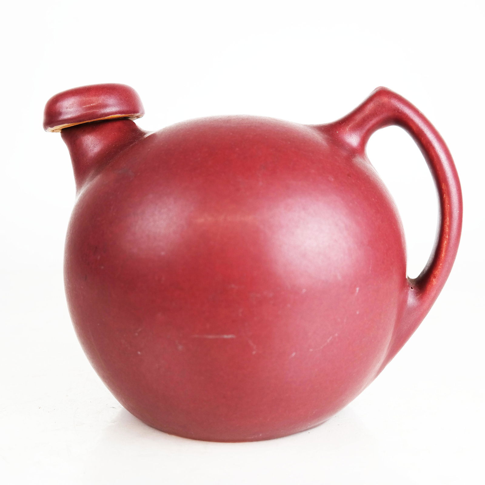 Hywood by Niloak Red Glazed Pottery Jug (1 of 7)