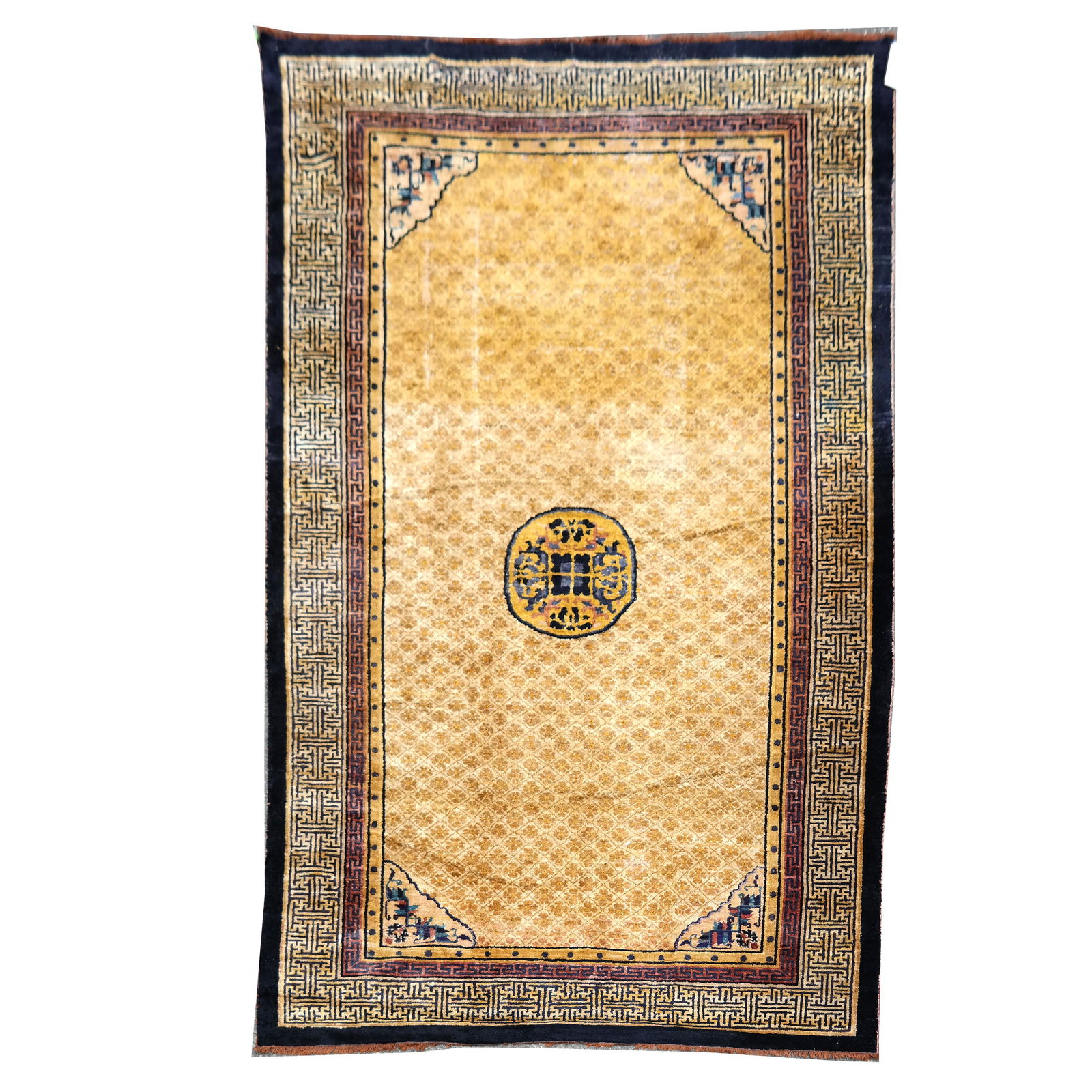 Silk Ningxia Chinese Rug (1 of 11)