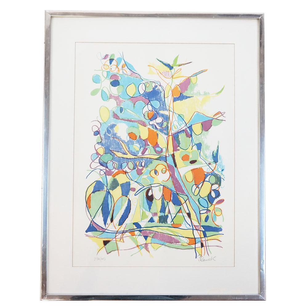 PLANCK [?]: Abstract Tree - Lithograph (1 of 6)