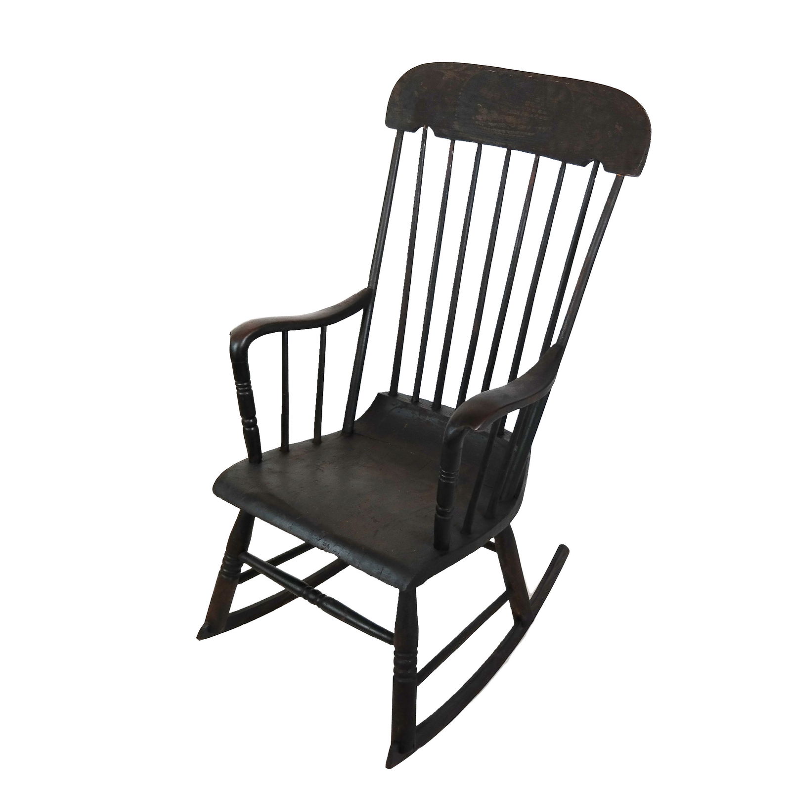 19th C. American Painted Rocking Chair (1 of 6)