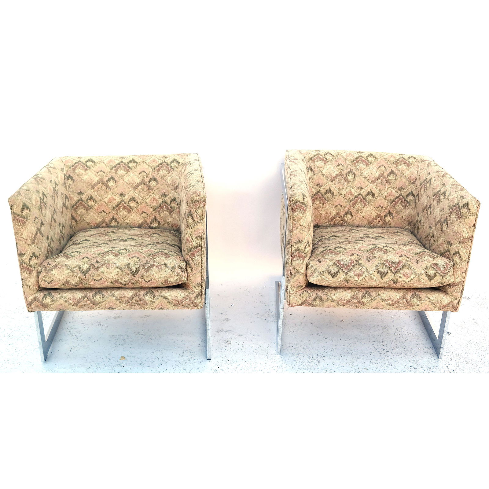 Pair Thayer Coggin for Baughman Arm Chairs (1 of 5)