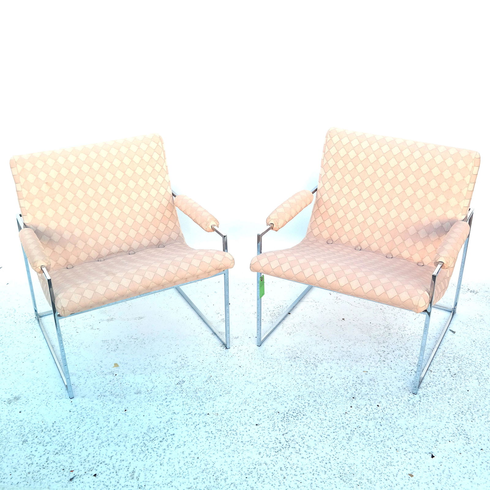 Pair Thayer Coggin for Baughman Arm Chairs (1 of 6)
