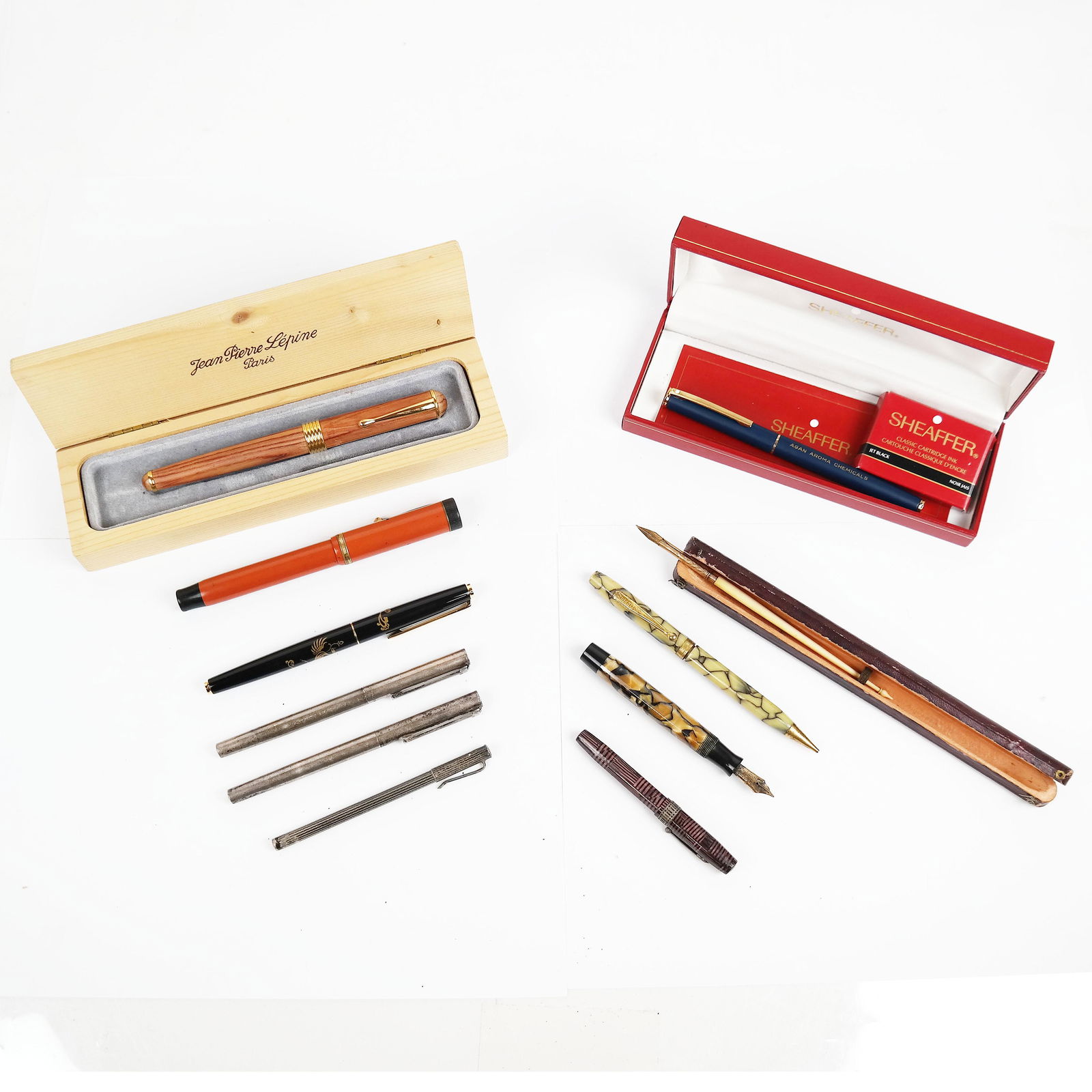 Group of 10 Ballpoint & Fountain Pens (1 of 12)