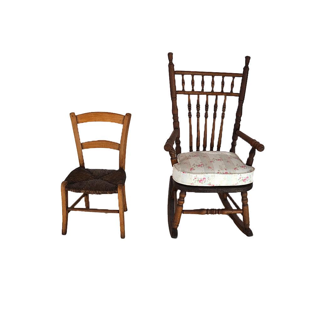 Two Child's Chairs (1 of 4)