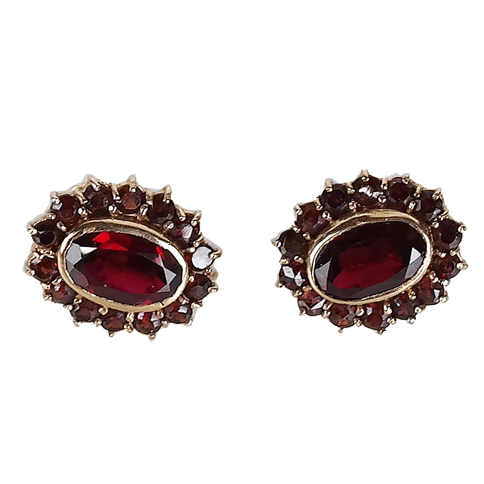 14K Gold & Garnet Earrings (1 of 6)