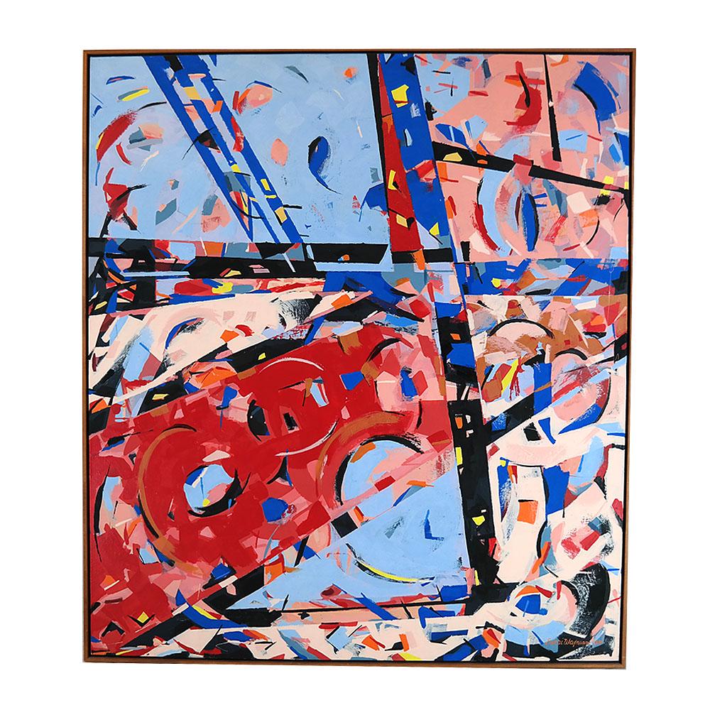 Sinai M. WAXMAN: Abstract - Painting (1 of 5)