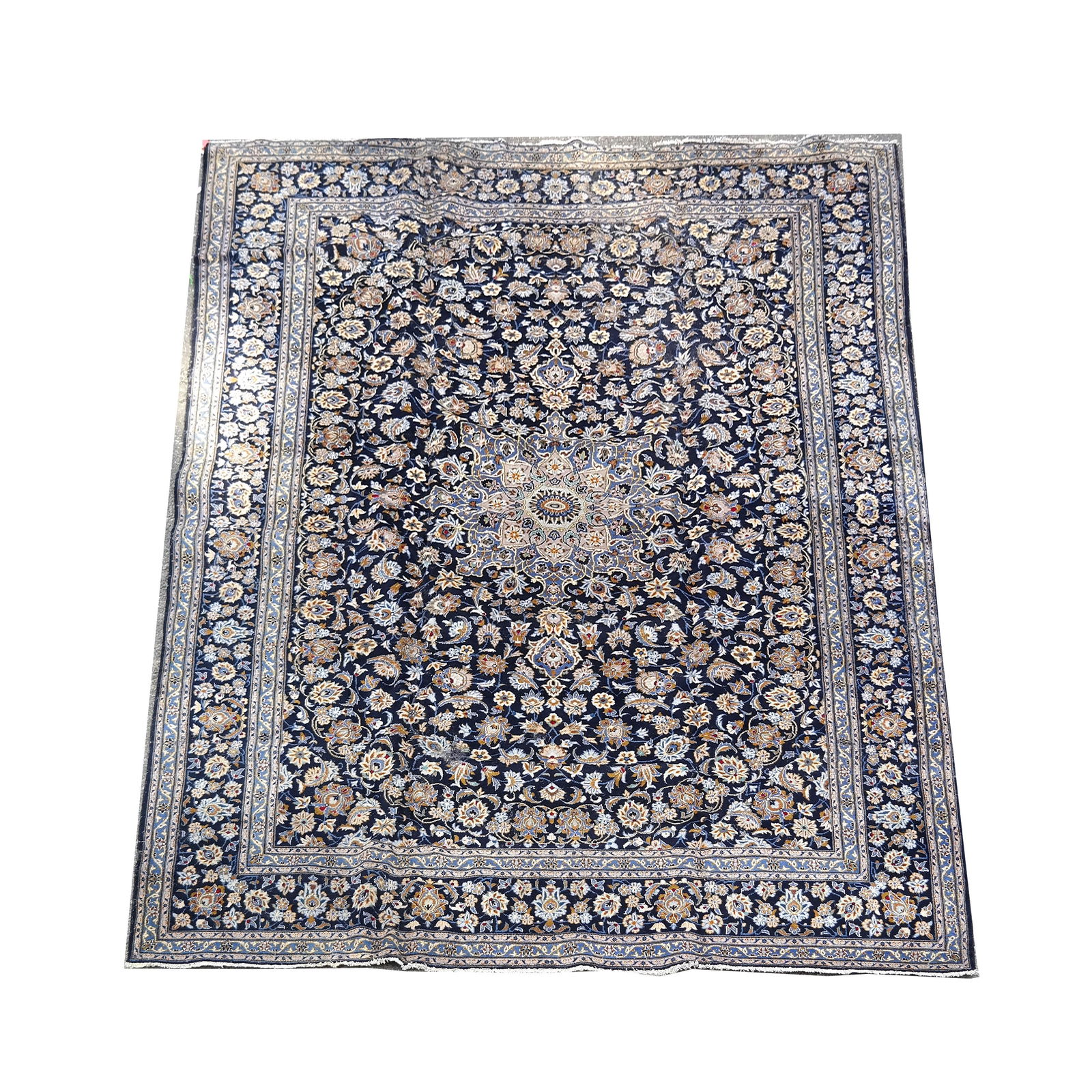 Kashan Persian Carpet, Circa 1940 (1 of 13)