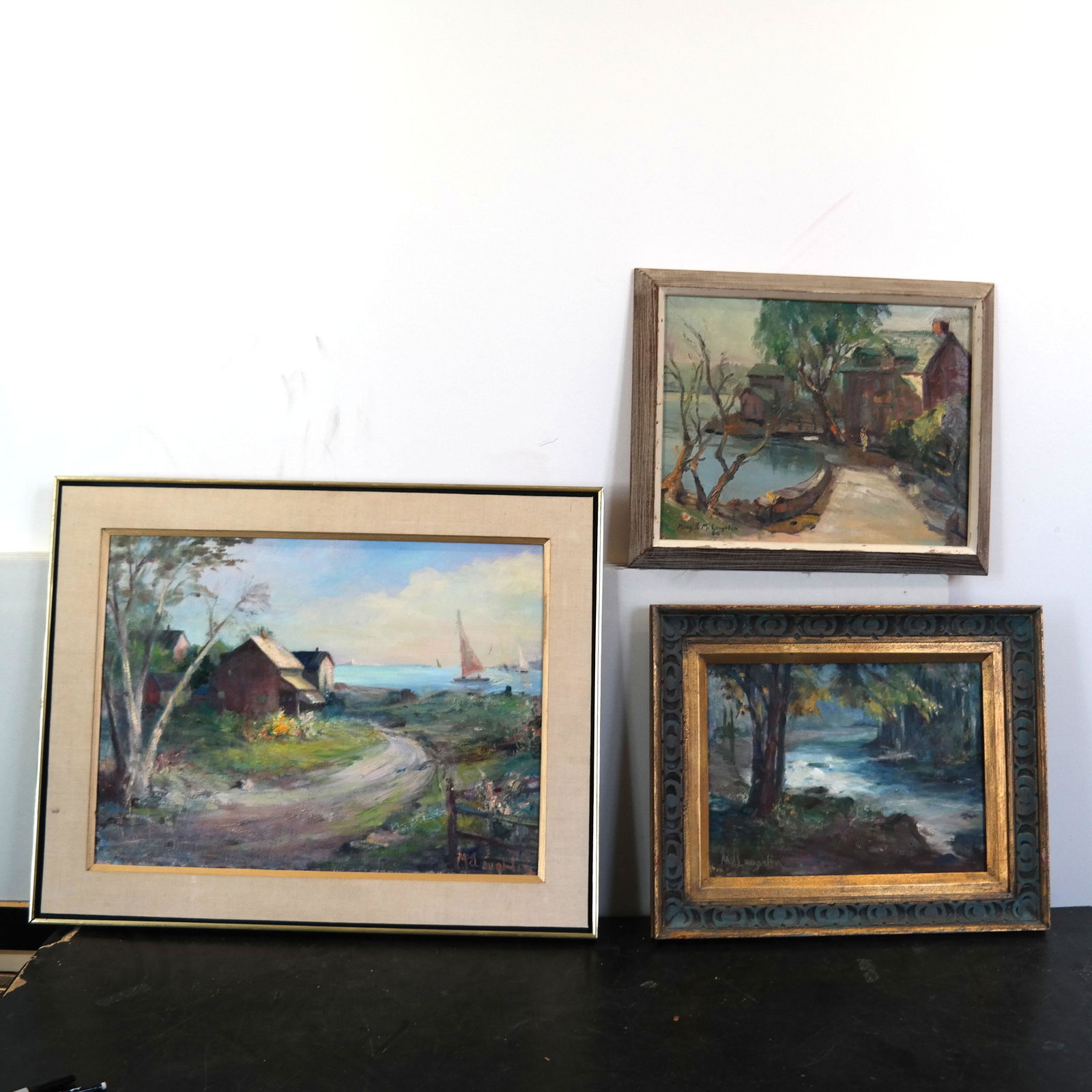 Mary P. McLAUGHLIN: Three Paintings (1 of 12)