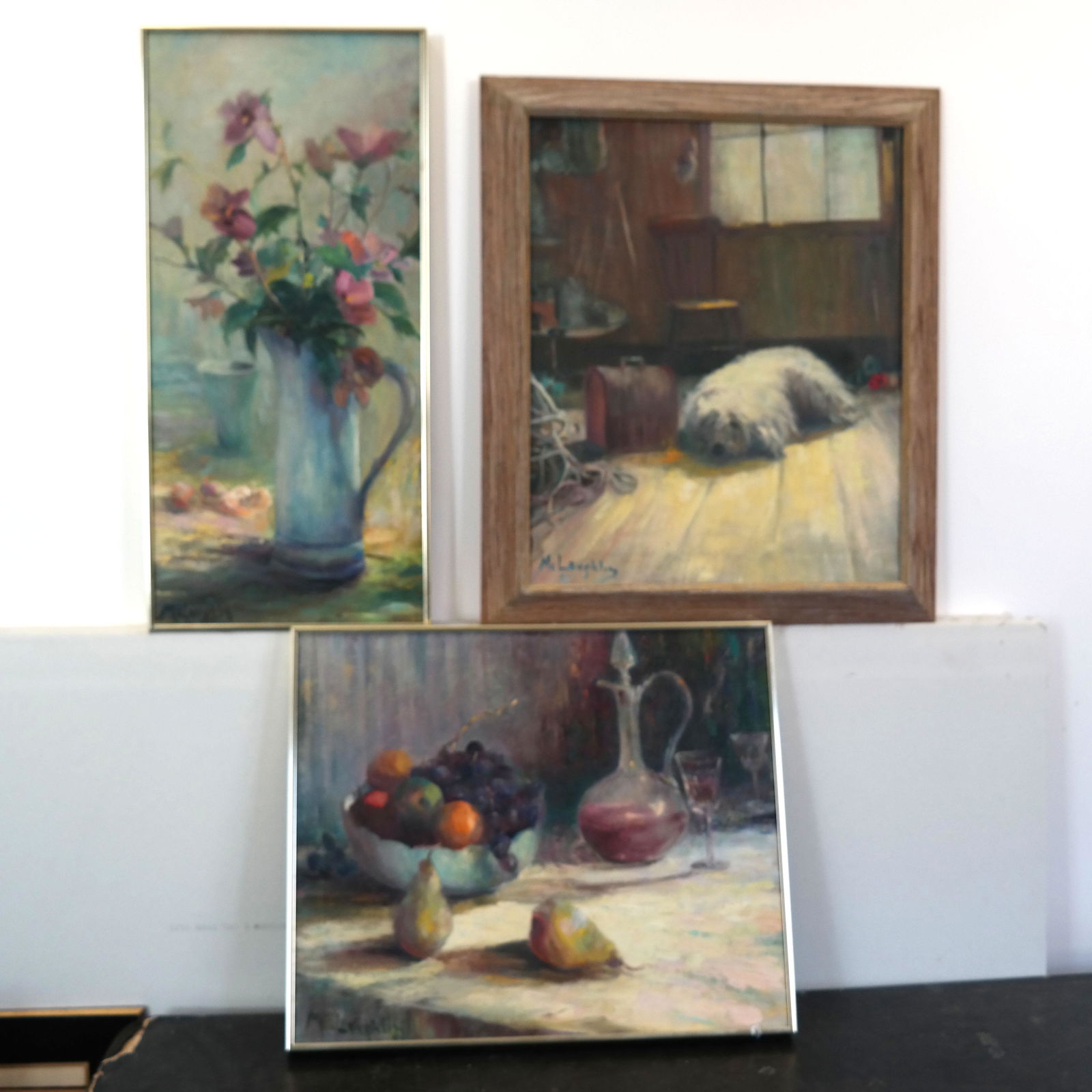 Mary P. McLAUGHLIN: Three Paintings (1 of 12)