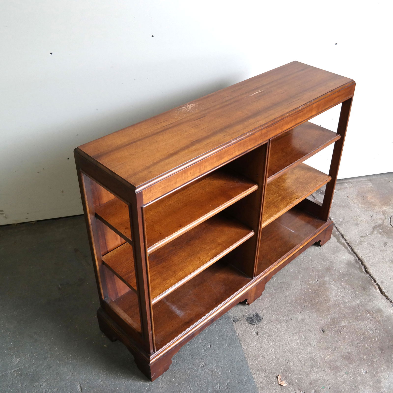 Mid-Century Low Open Bookcase (1 of 7)