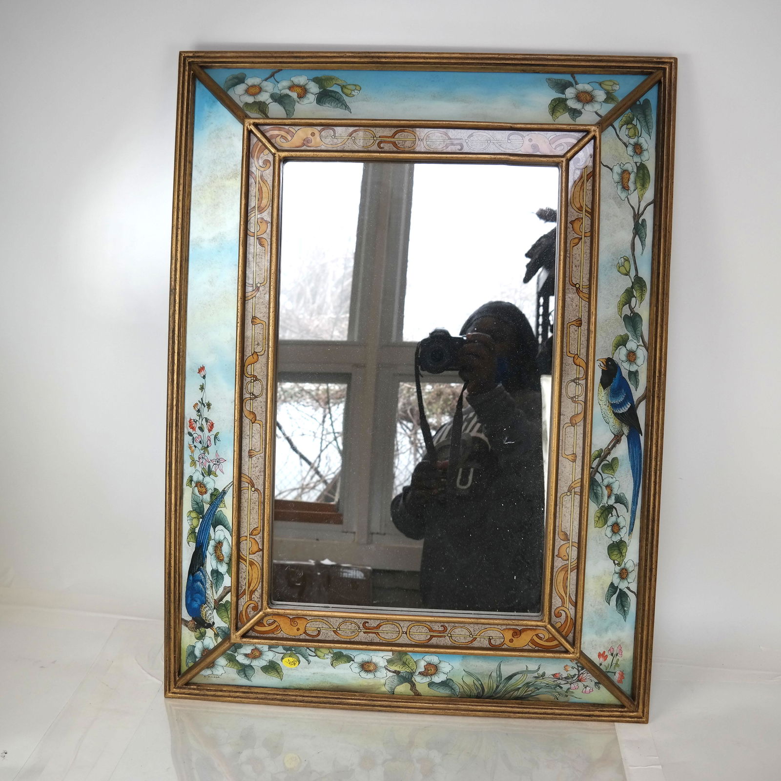 Modern Eglomise Mirror (1 of 2)