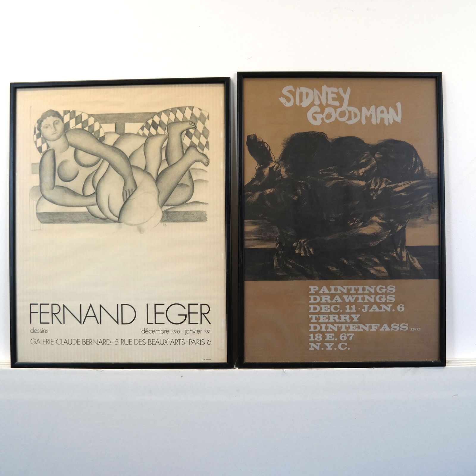 Two Vintage Art Gallery Posters (1 of 8)