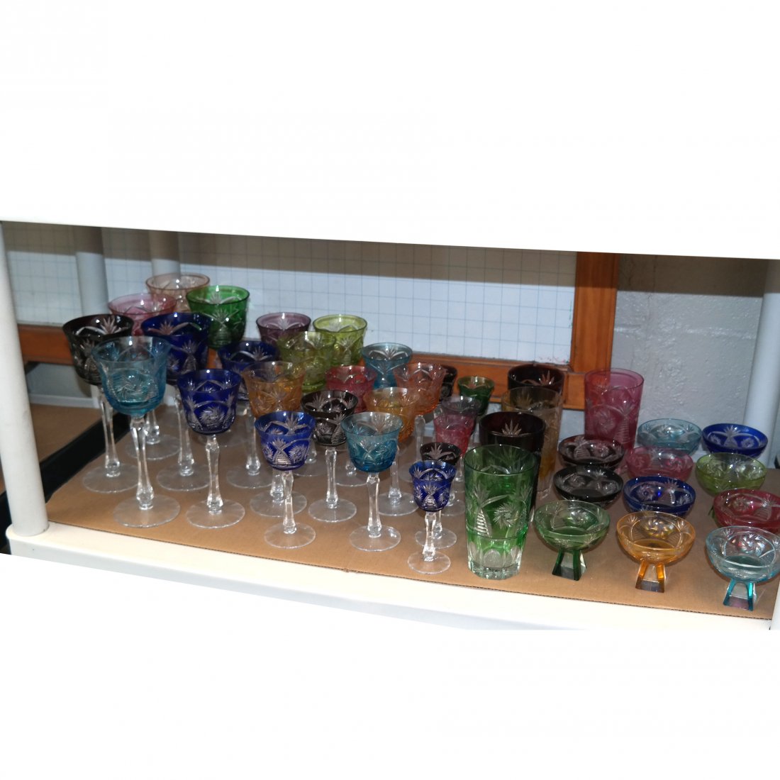 Bohemian Glassware- 42 Pcs (1 of 6)