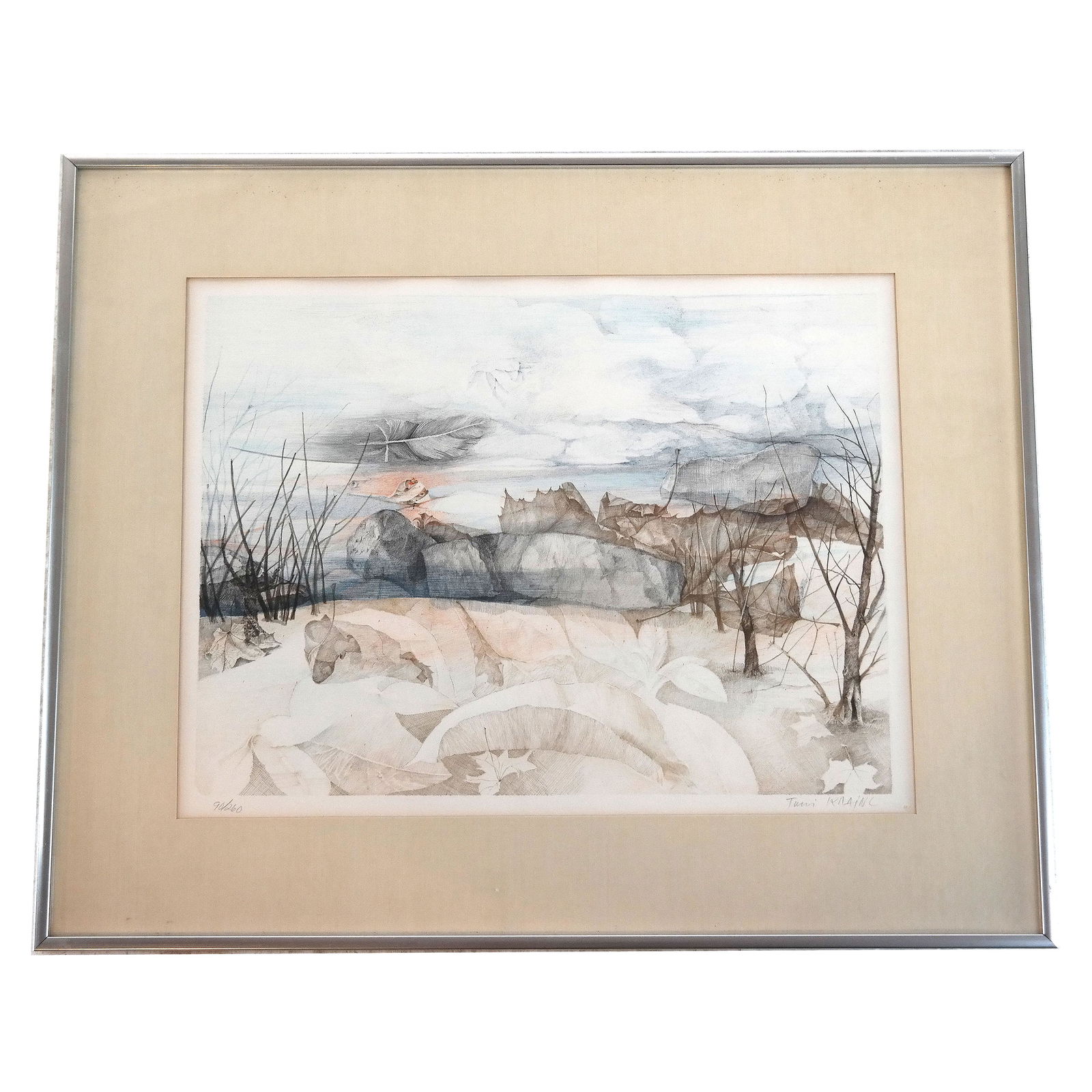 Landscape - Lithograph, Signed (1 of 6)