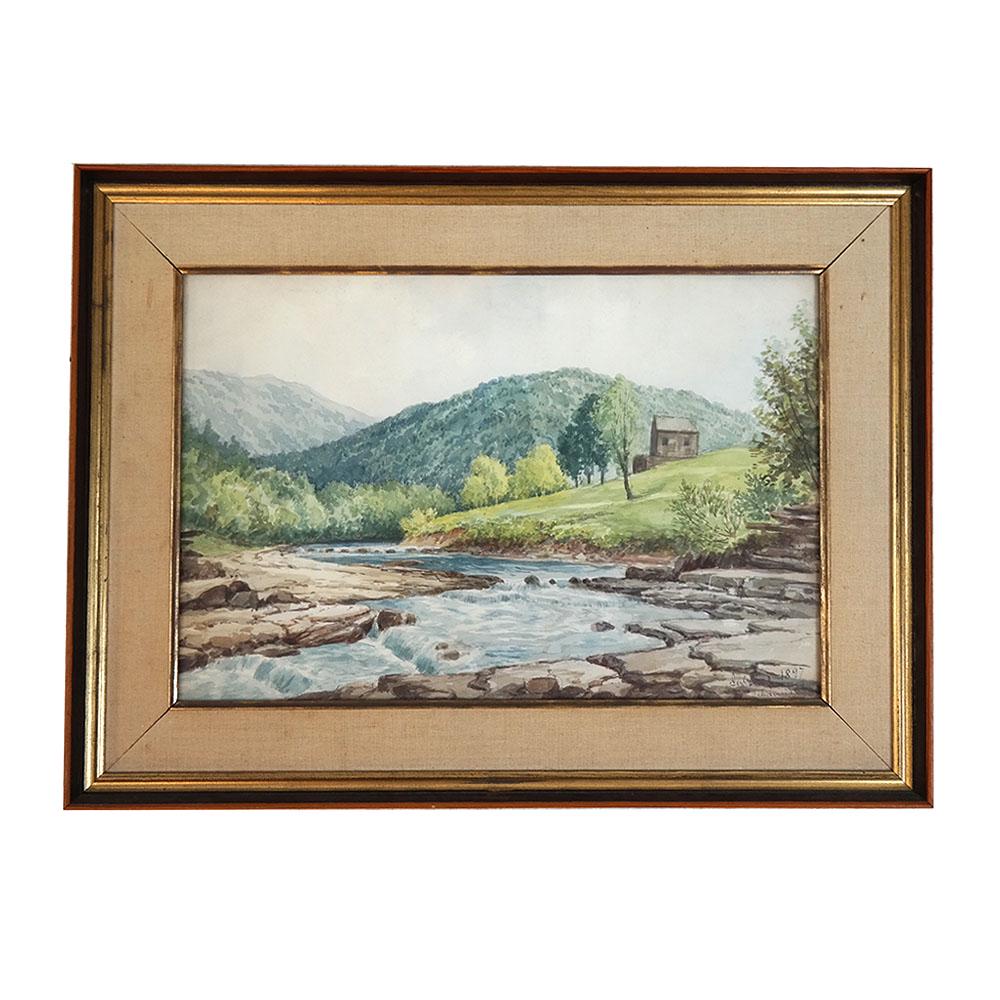 SCHOLIANE: Landscape - W/C Painting (1 of 7)