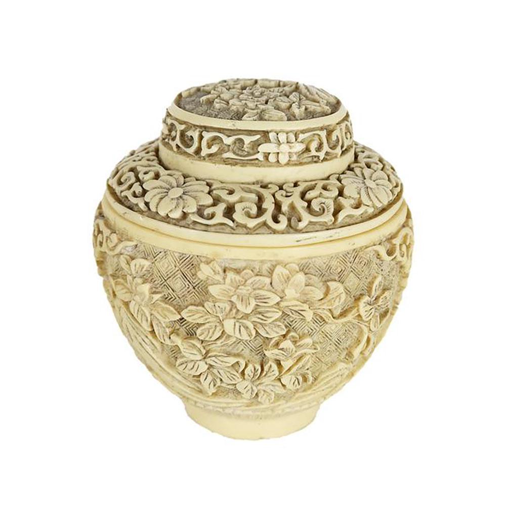 Cast Resin Covered Jar (1 of 8)