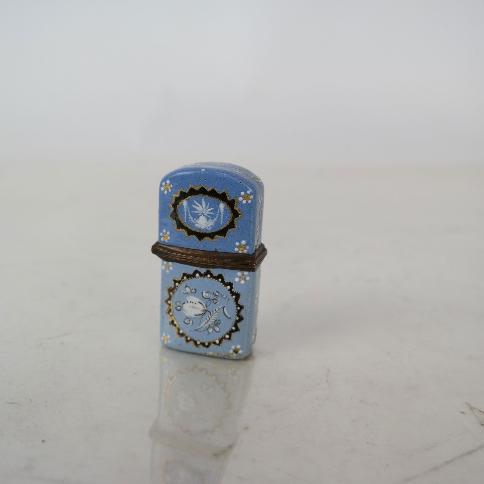 Small French Enamel Perfume Case (1 of 5)