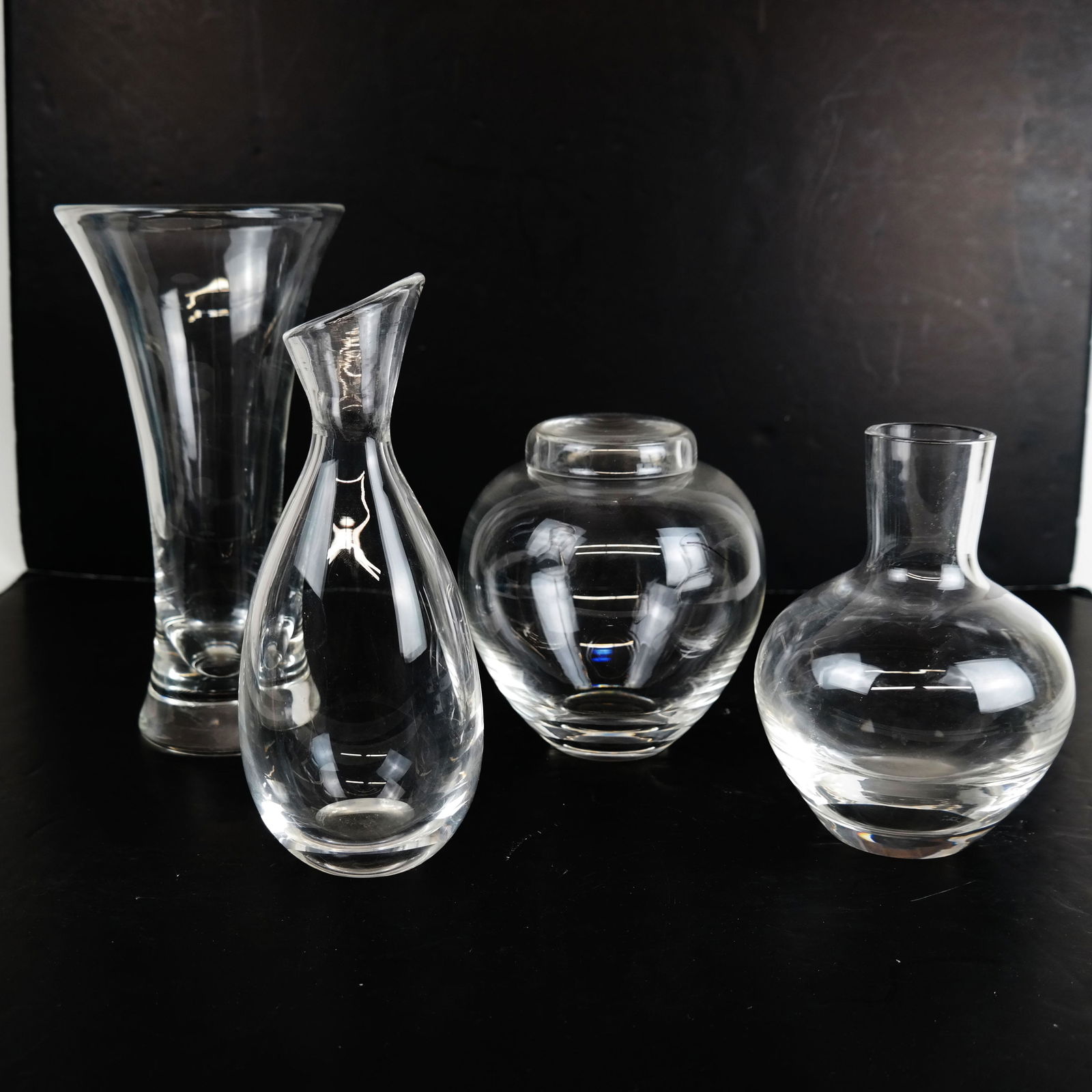 Lot of Four Steuben Glass Vases (1 of 16)