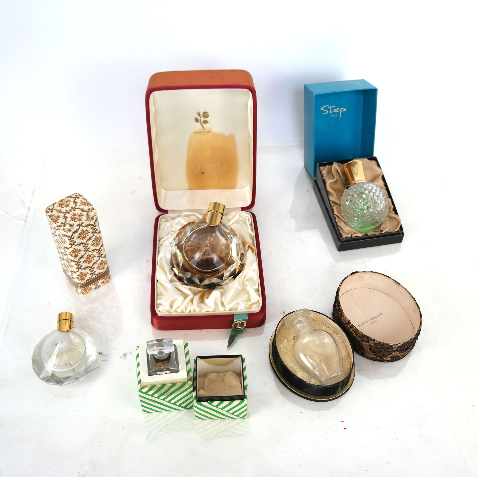 Six Assorted French Perfume Bottles (1 of 6)