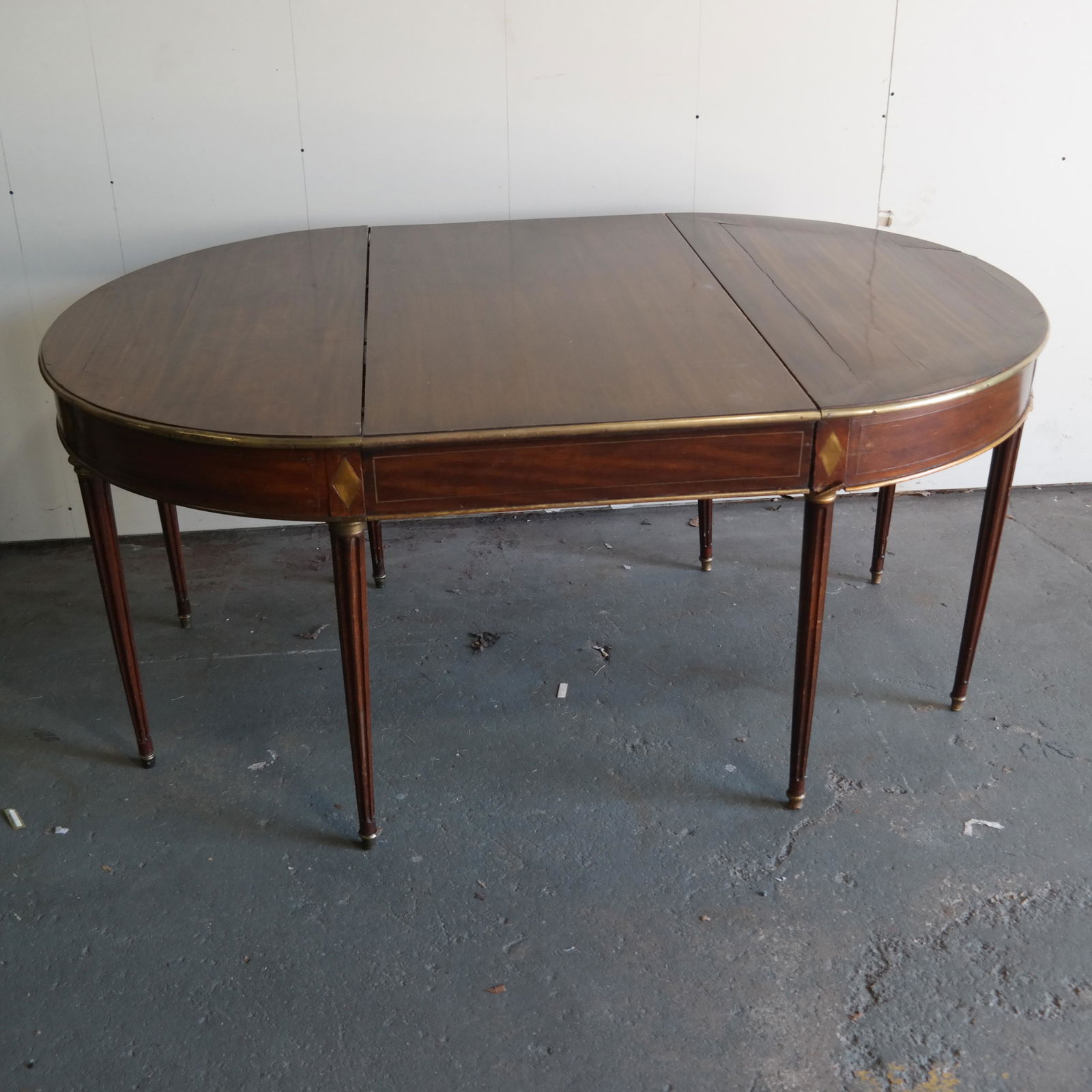 Antique Louis XVI-Style Extension Dining Table (1 of 9)