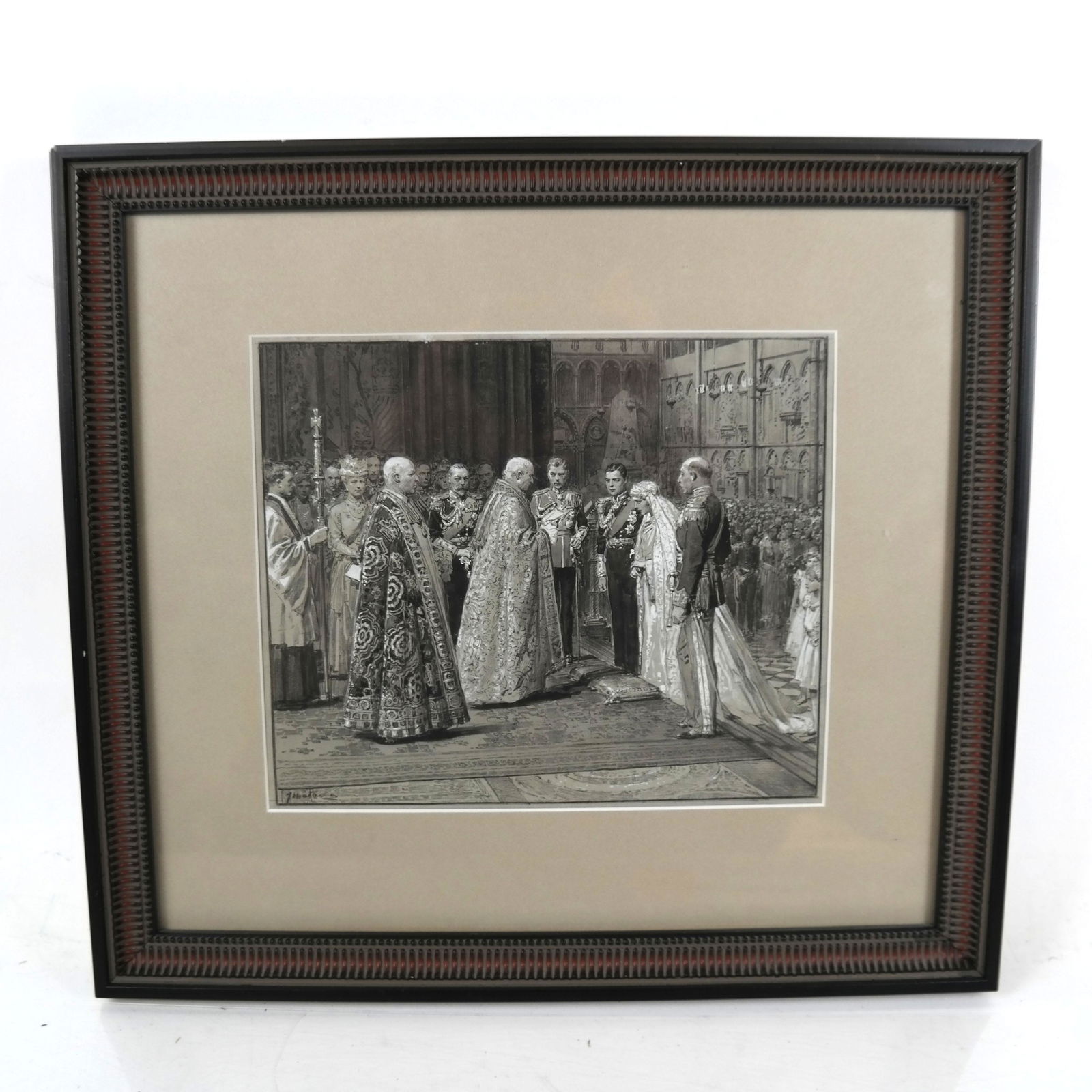 Fortunino Matania  A Royal Wedding - Lithograph ( (1 of 6)