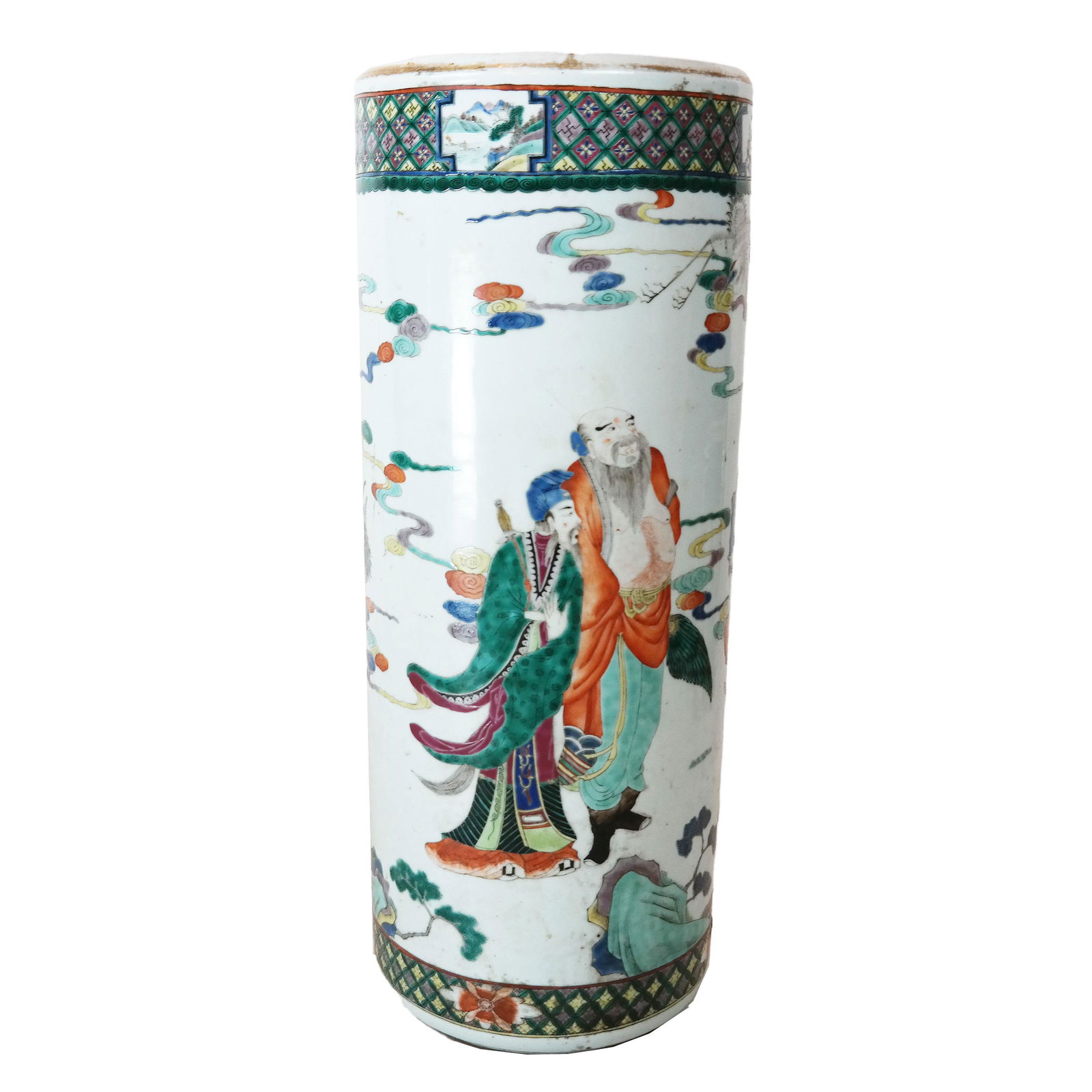 Chinese Porcelain Umbrella Stand (1 of 12)