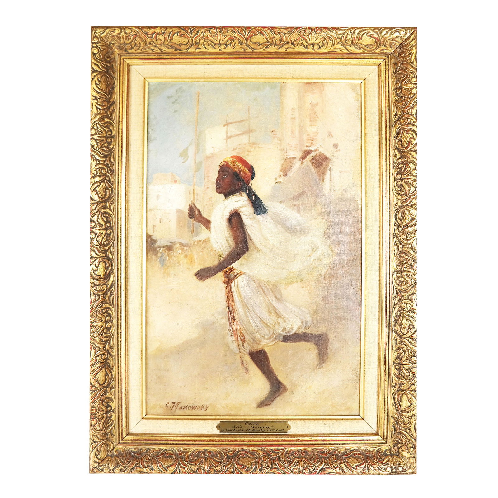 After C. MAKOWSKY: "Munady" - Oil Painting (1 of 6)