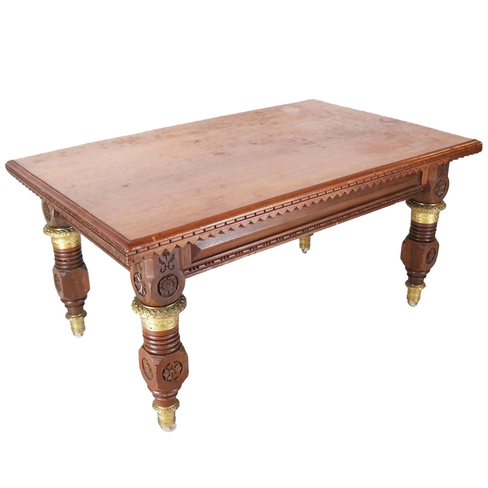 Bronze Mounted Mahogany Coffee Table (1 of 6)