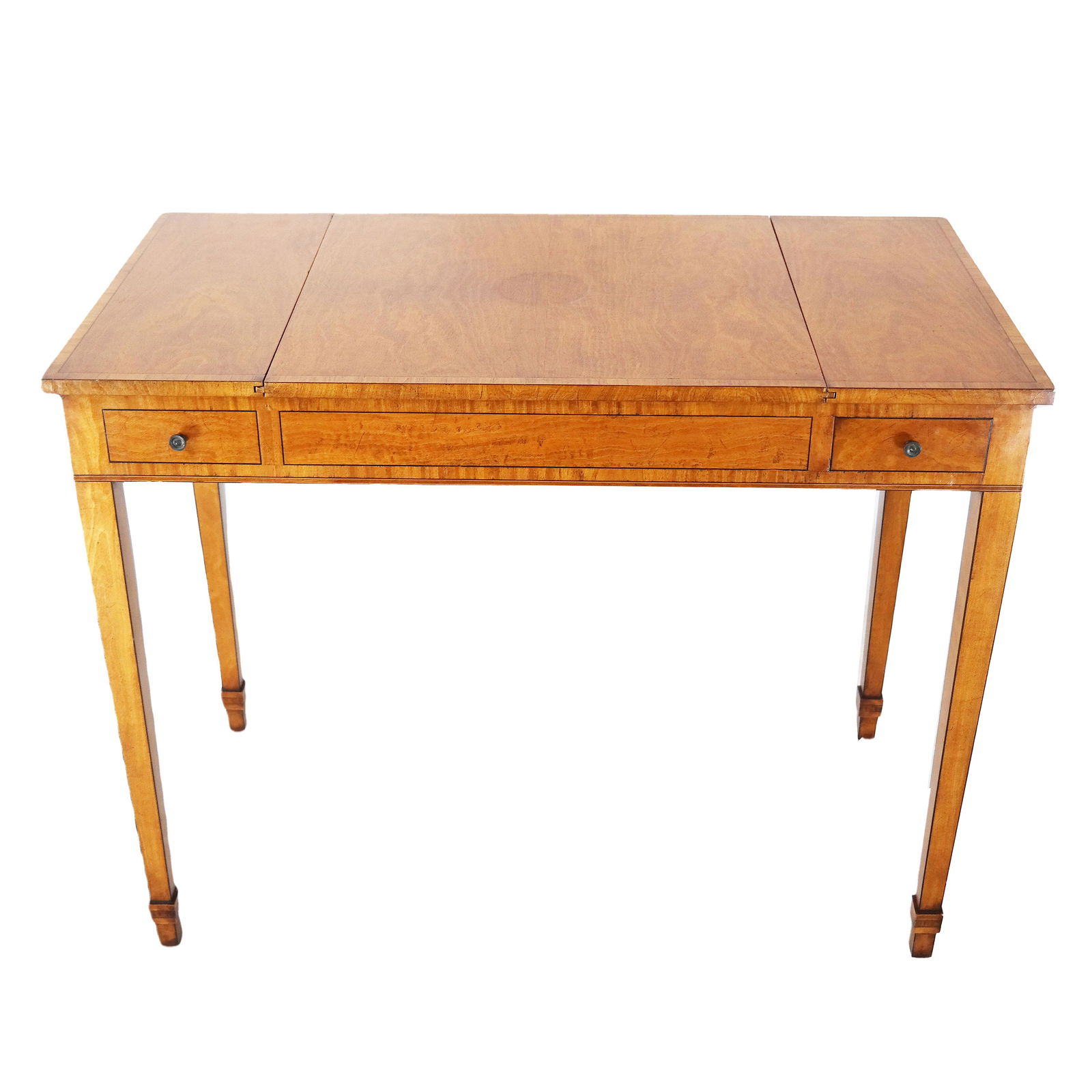 Mahogany 2-Drawer Side Table (1 of 9)