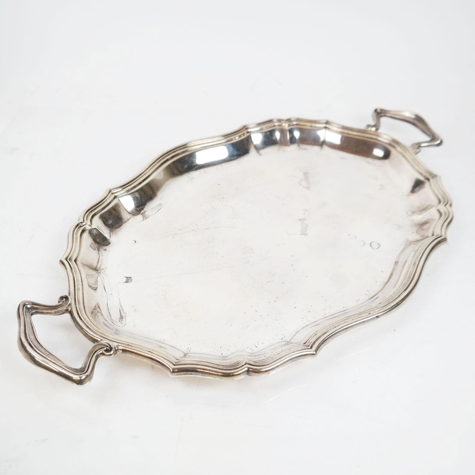 South American Silver Shaped Tray (1 of 8)
