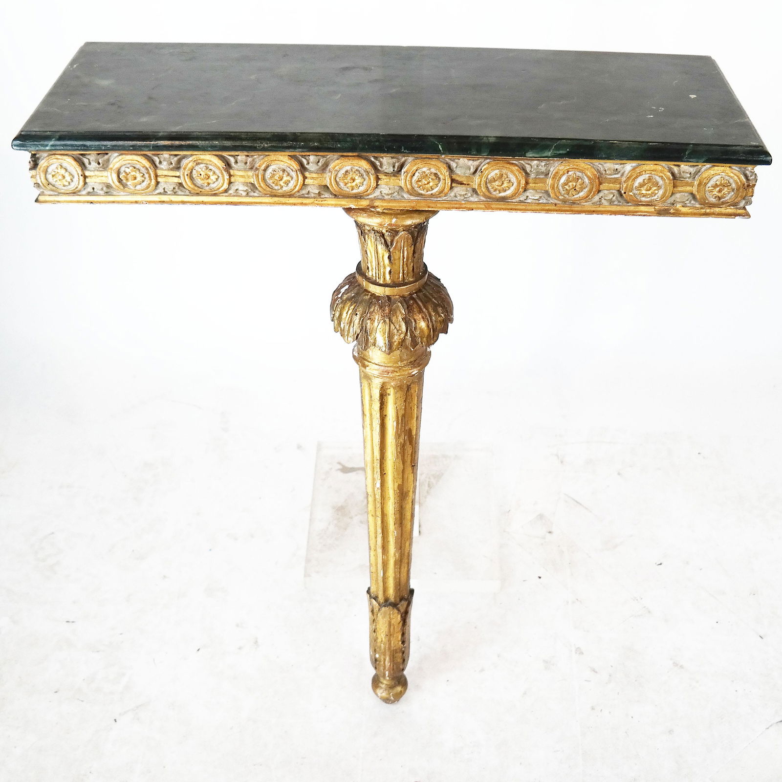 Antique Gilt Wood Wall Mounted Console (1 of 8)