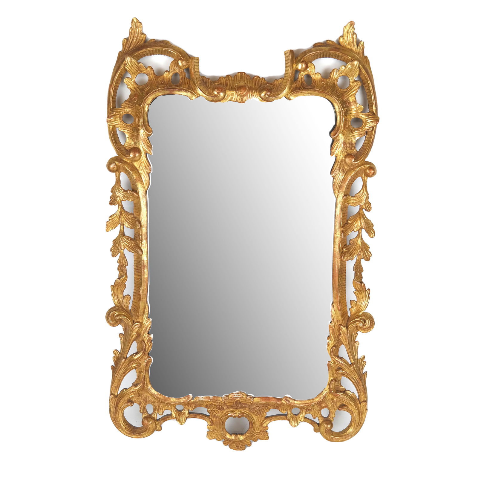 George III Gilt Wood Mirror (1 of 8)