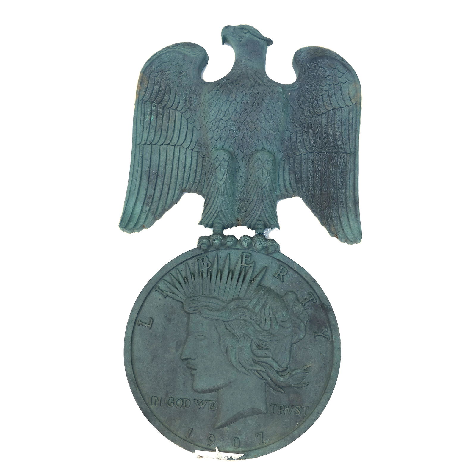 U.S. Treasury Bronze Architectural Mount (1 of 6)