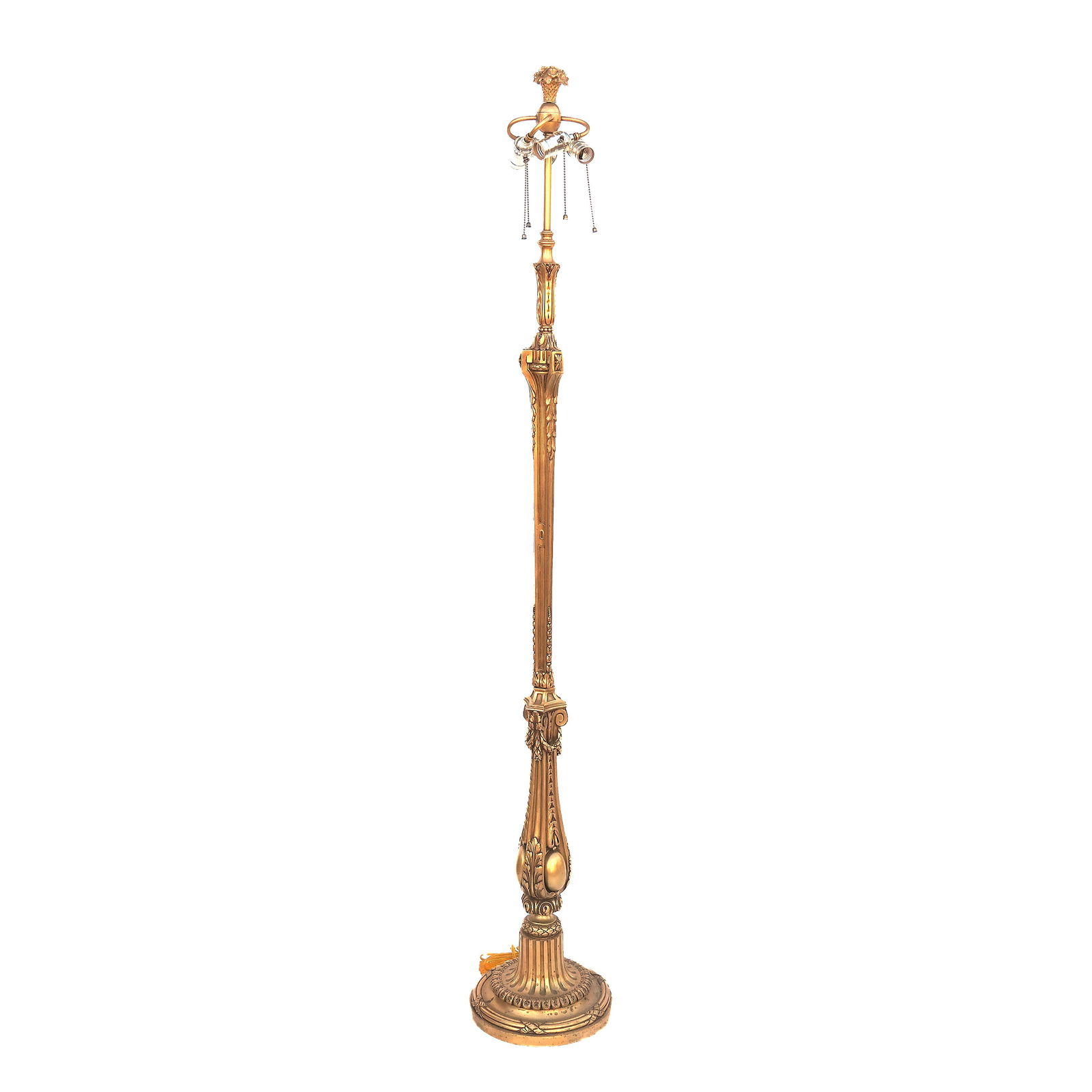 E.F. Caldwell American Ormolu Floor Lamp (1 of 9)