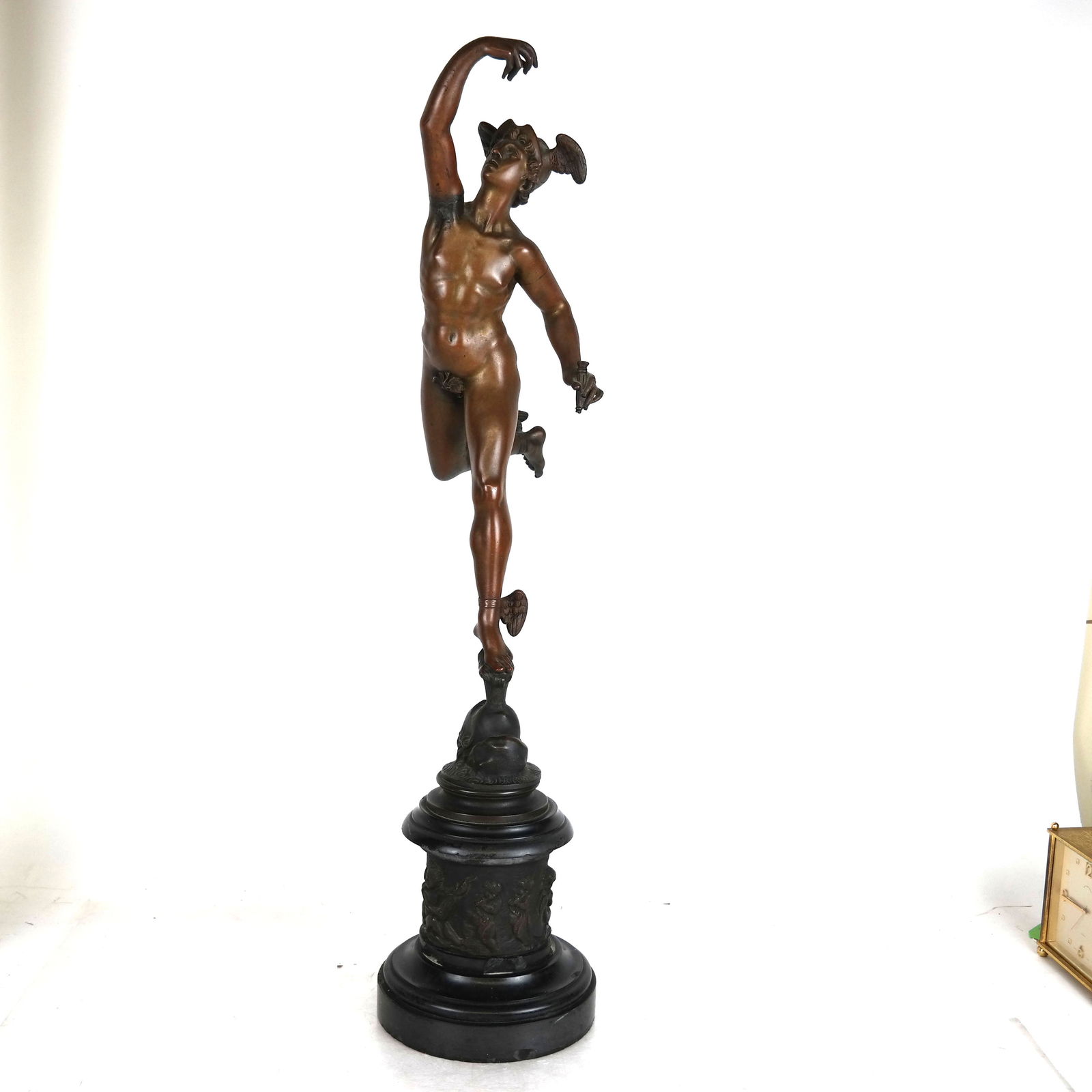 Bronze Sculpture of Running Mercury (1 of 10)