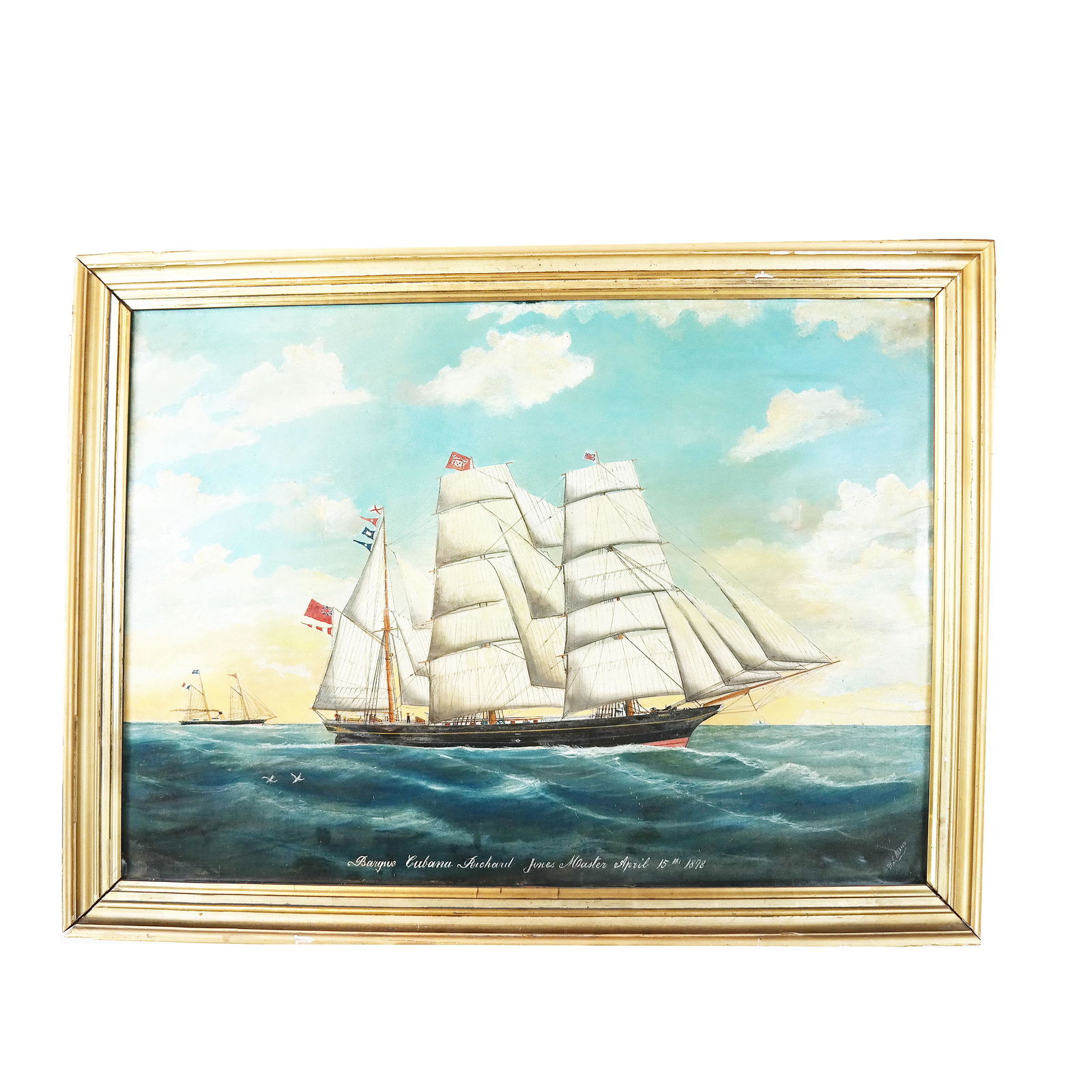 W. Alfred: Maritime Oil Painting (1 of 9)