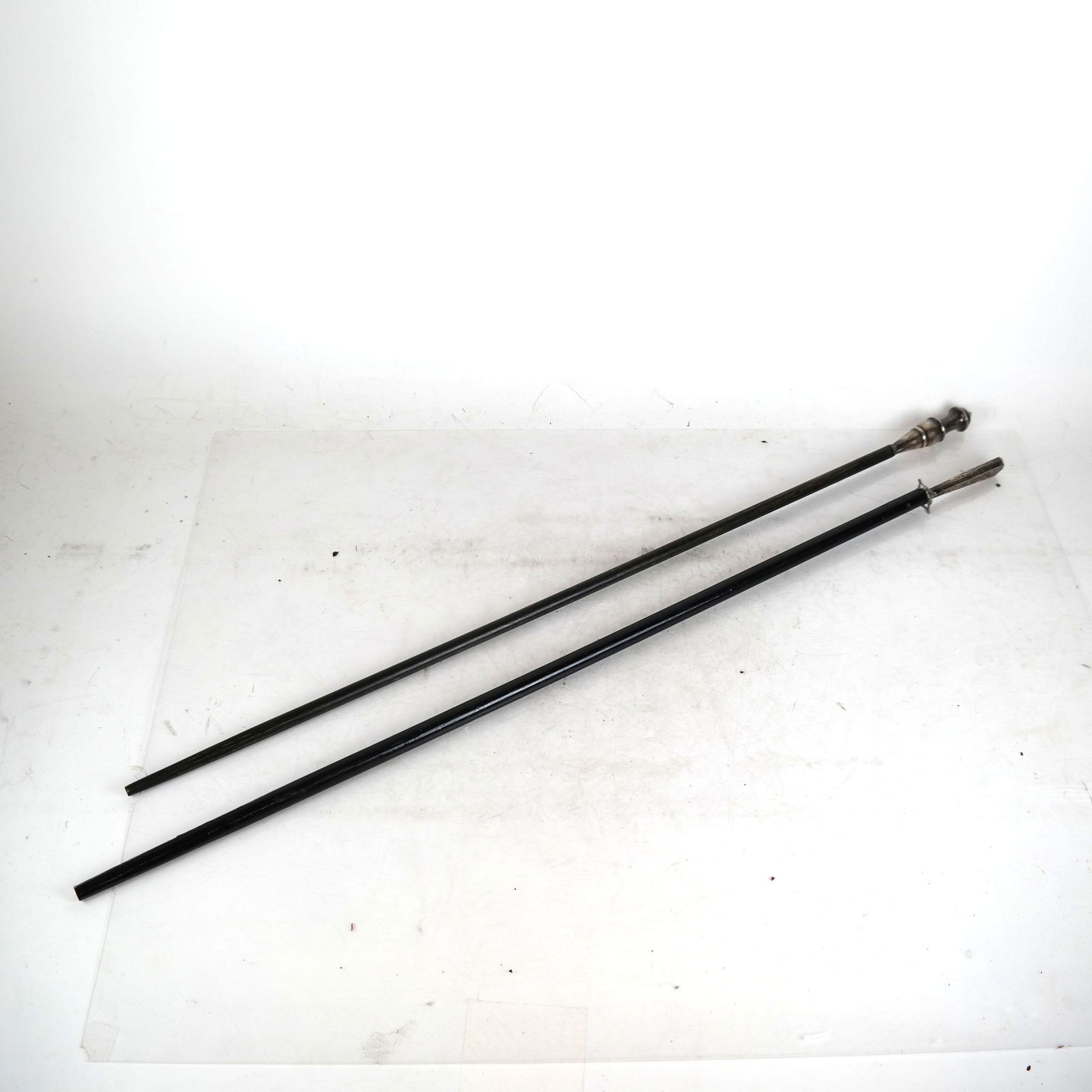 Two Sterling Silver Handled Walking Sticks (1 of 7)