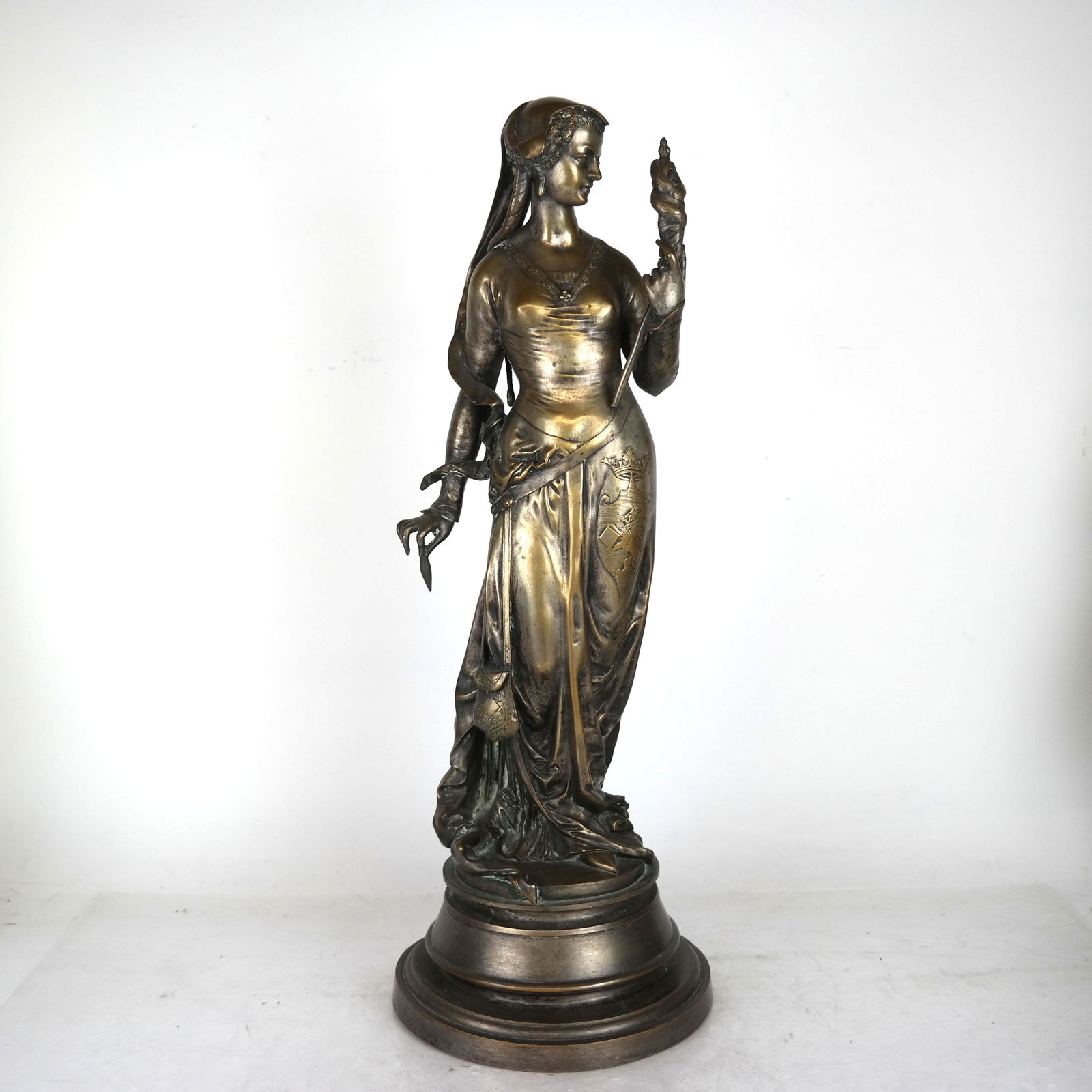 French Bronze of a Woman (1 of 11)