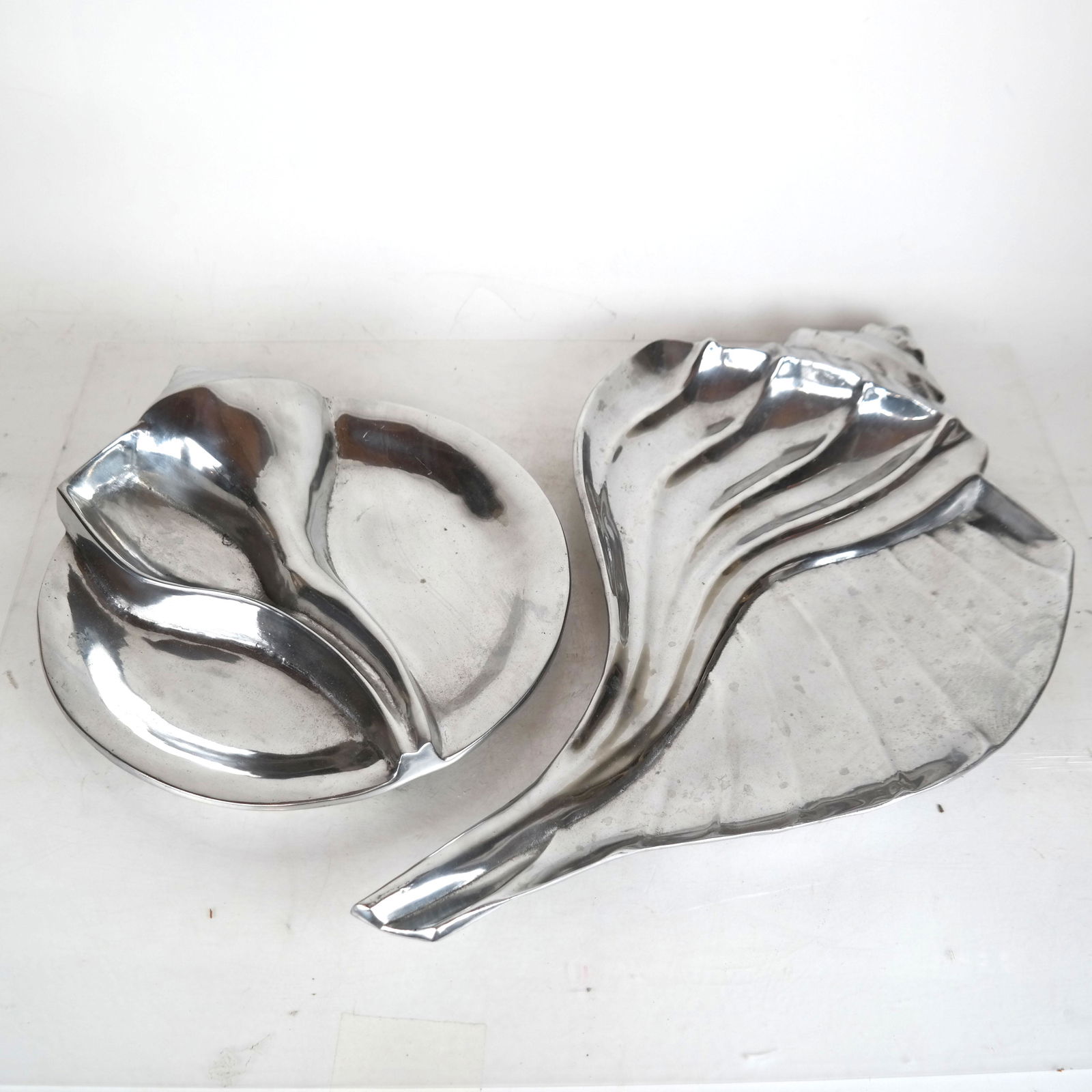 Two Mexican Alloy Serving Dishes (1 of 10)