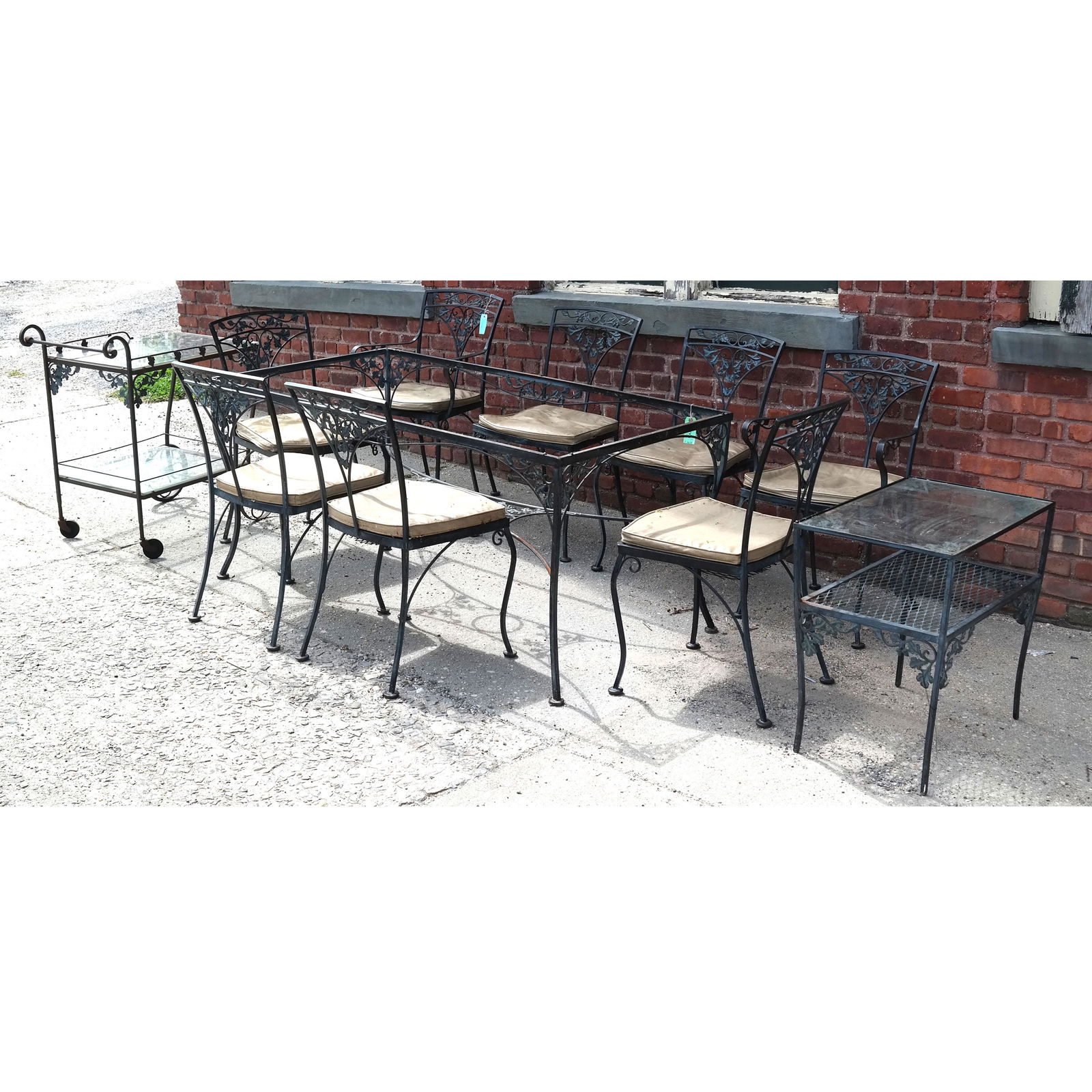 Cast Iron Outdoor Furniture Suite (1 of 20)