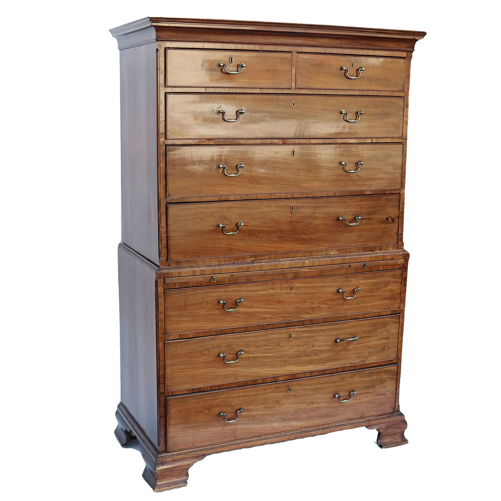 George III Mahogany Chest on Chest (1 of 9)