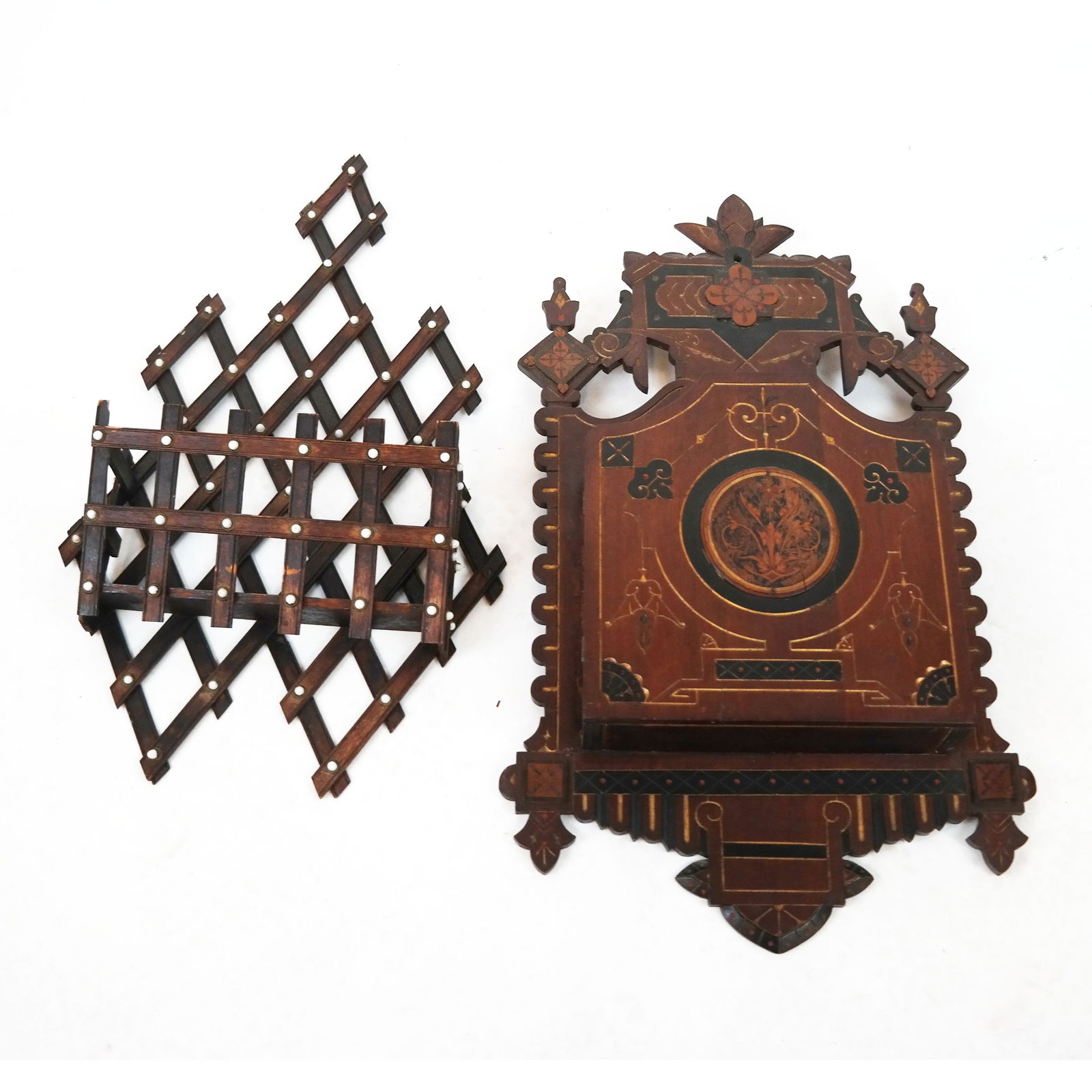 Aesthetic Wood Wall Pocket/Rack (1 of 10)