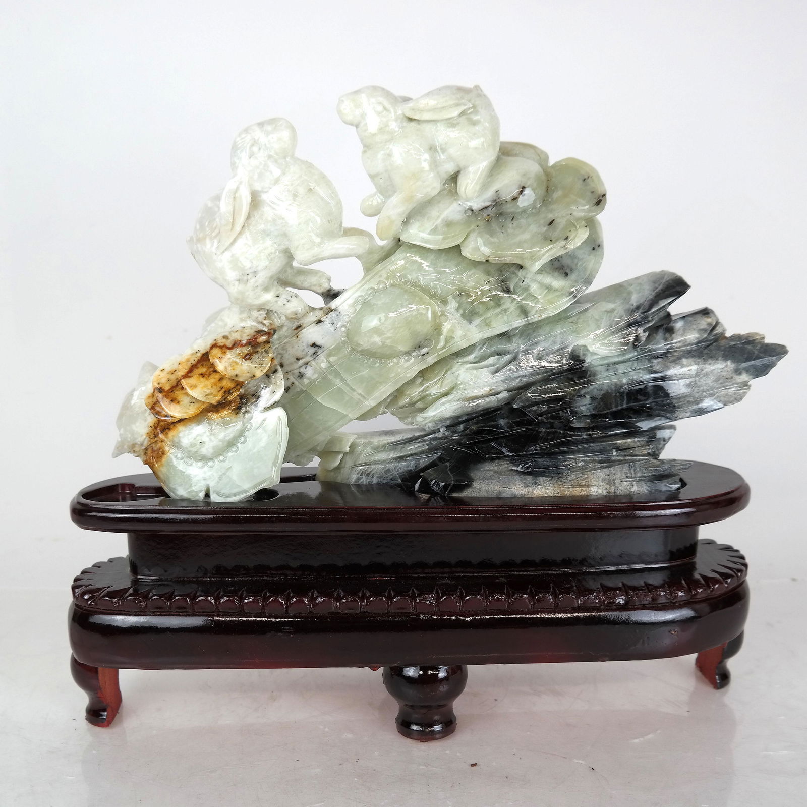 Chinese Jade with Two Rabbits Design (1 of 10)