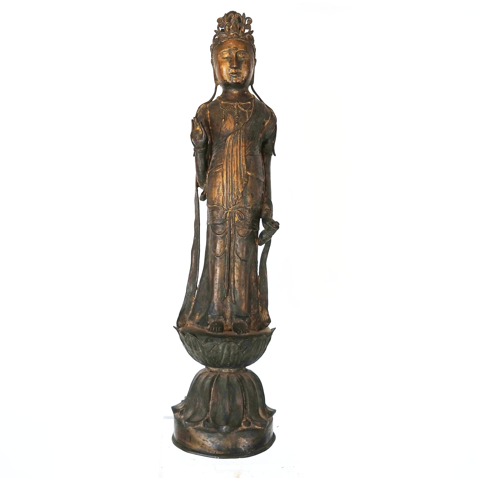 Chinese Compound Metal Figure of Quanyin (1 of 7)